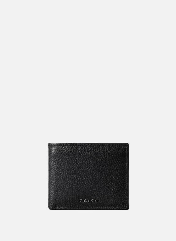 Portefeuille en cuir Noir by CALVIN KLEIN CALVIN KLEIN Portefeuille en cuir Noir