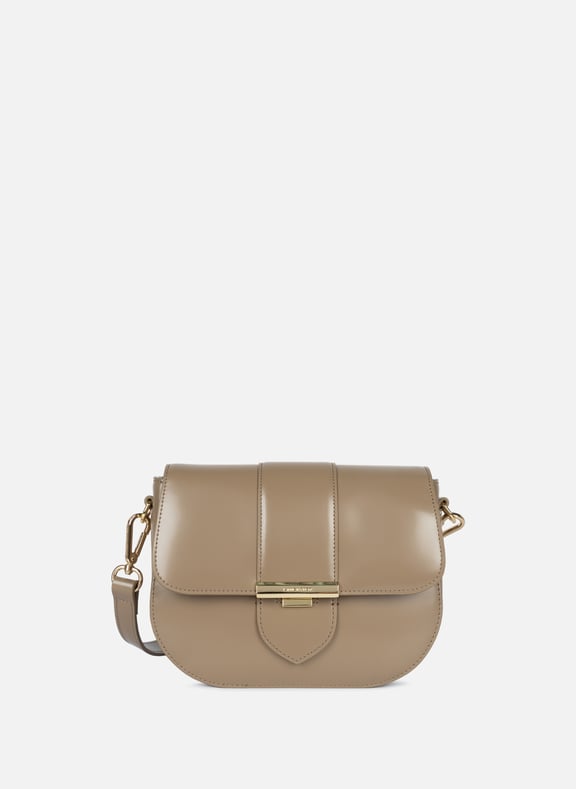 Petit sac trotteur - gelato ily Marron by LANCASTER LANCASTER Petit sac trotteur - gelato ily Marron