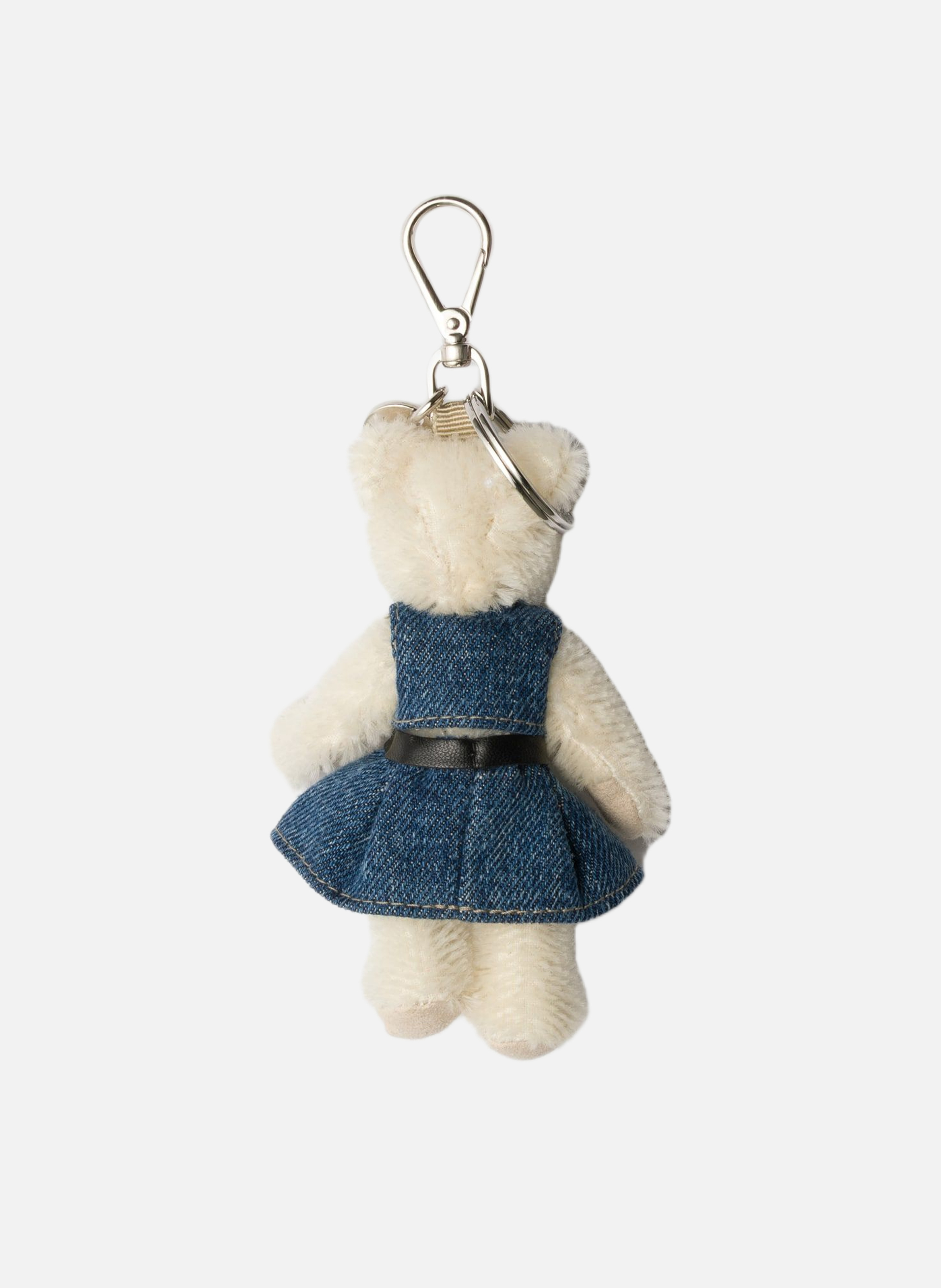 Charm porte-clés teddy PRADA Blanc