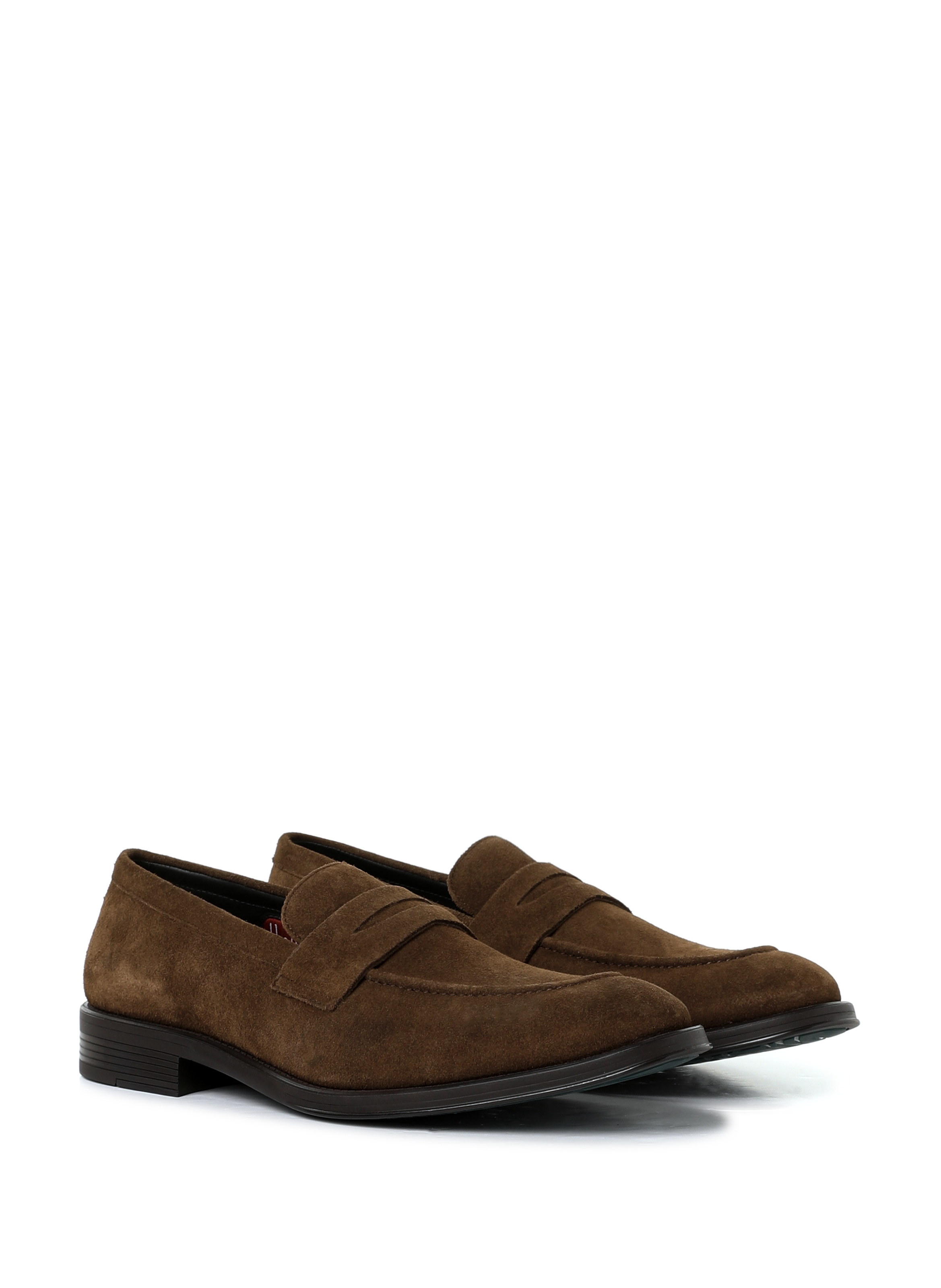 Suede leather moccasin PAUL SMITH Brown