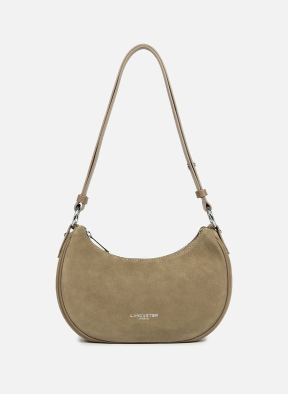 Small shoulder bag - Suède Brown by LANCASTER LANCASTER Small shoulder bag - Suède Brown