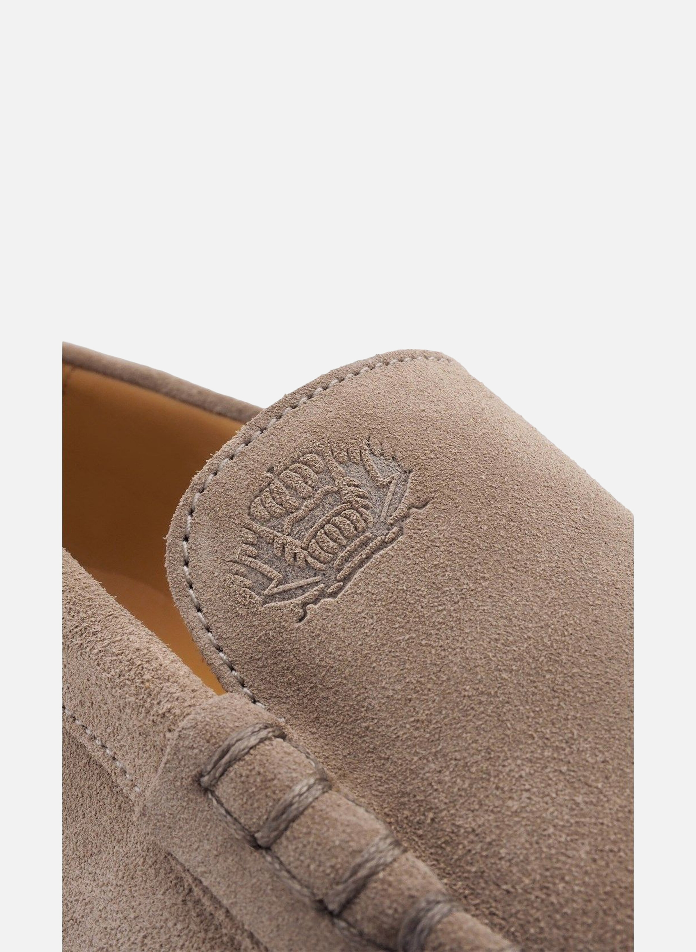 Mocassin velours monaco FINSBURY Beige