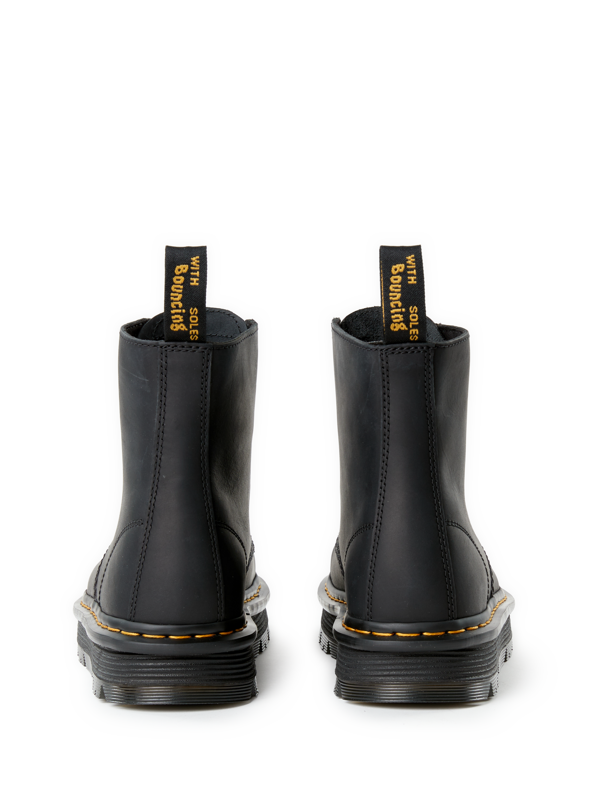 Zebzag leather ankle boots DR. MARTENS Black