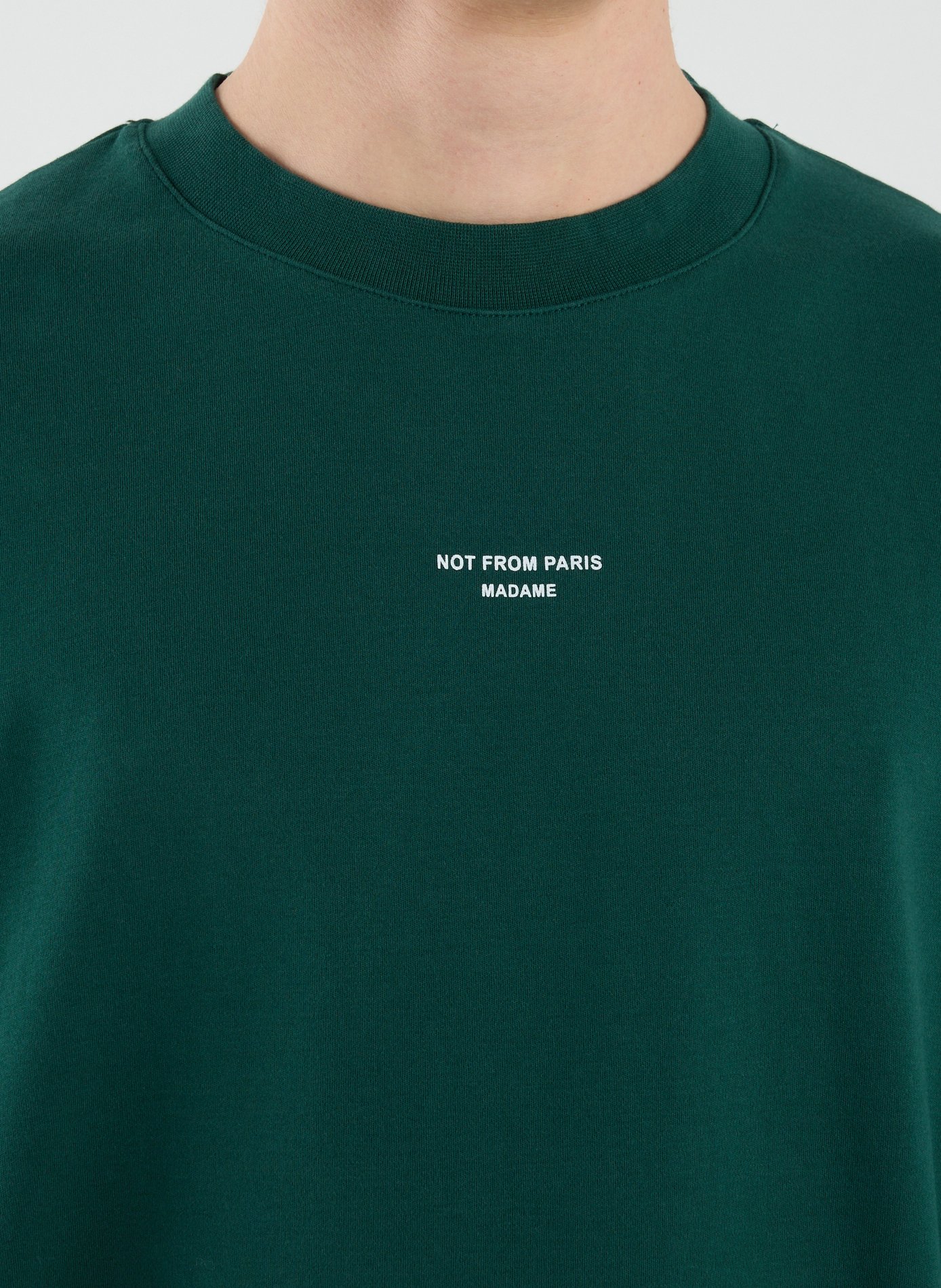 T-shirt en coton DROLE DE MONSIEUR Vert