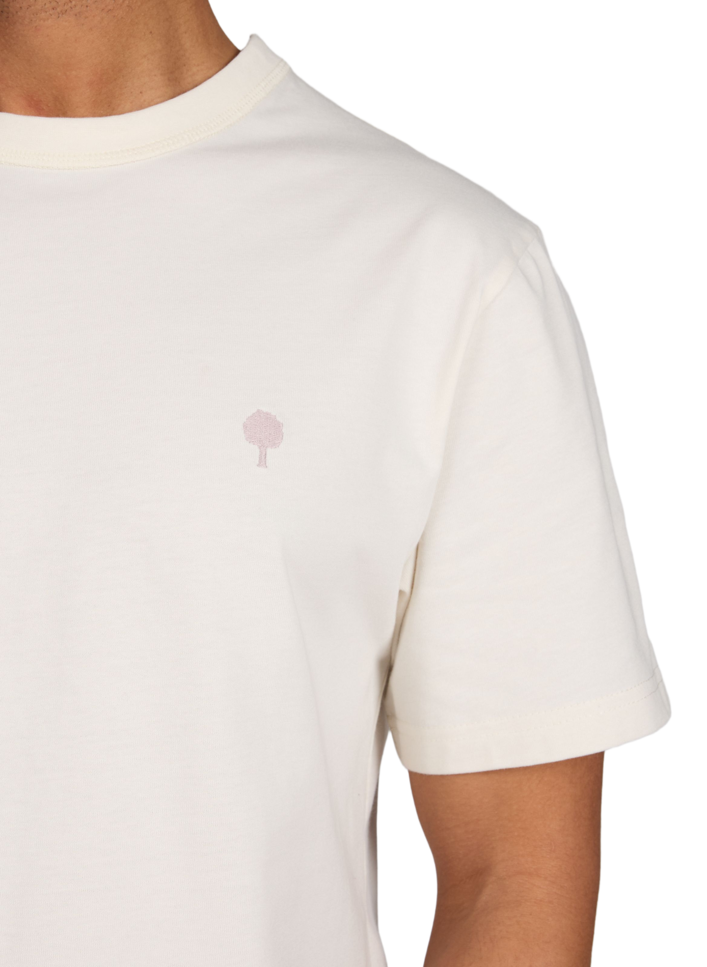 Massoury blended cotton t-shirt FAGUO Beige