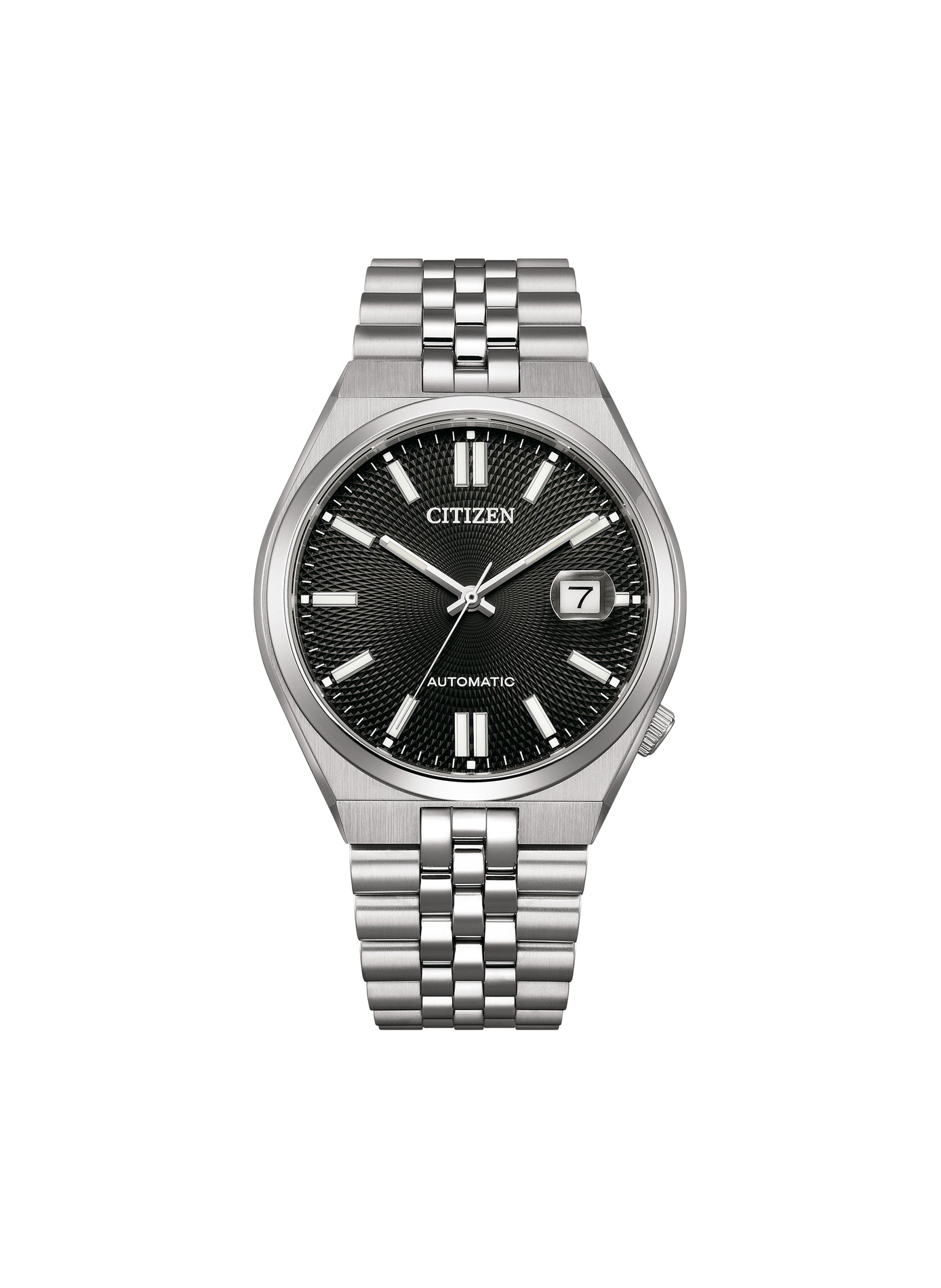 Montre automatique Tsuyosa en acier inoxydable CITIZEN Noir