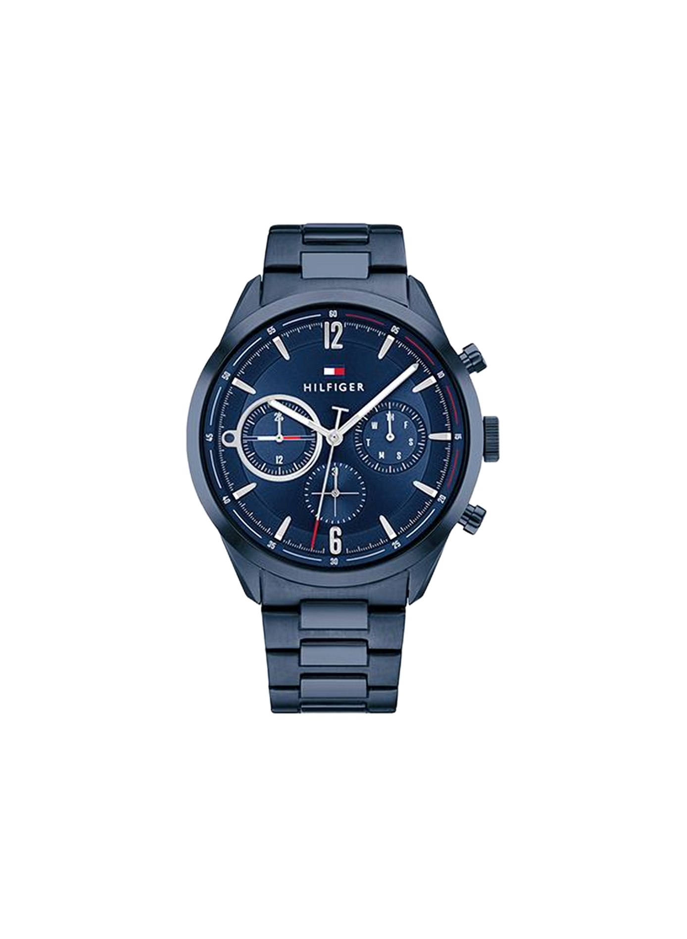 Montre Matthew en acier inoxydable TOMMY HILFIGER MONTRES Bleu