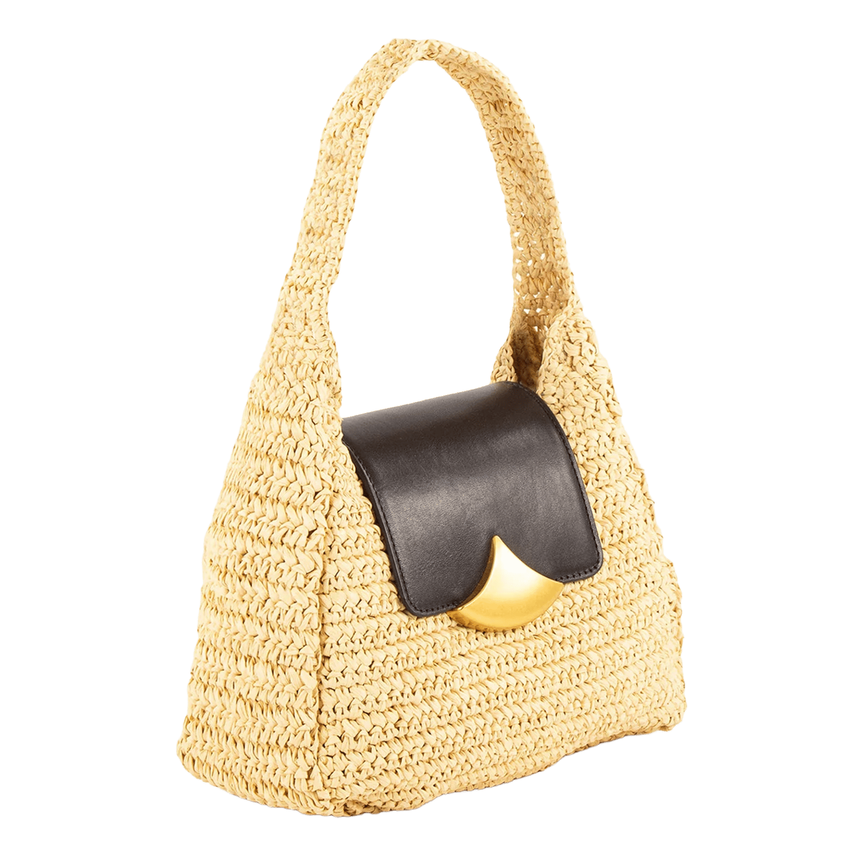 Sac hobo porté épaule maeluz SESSUN Marron