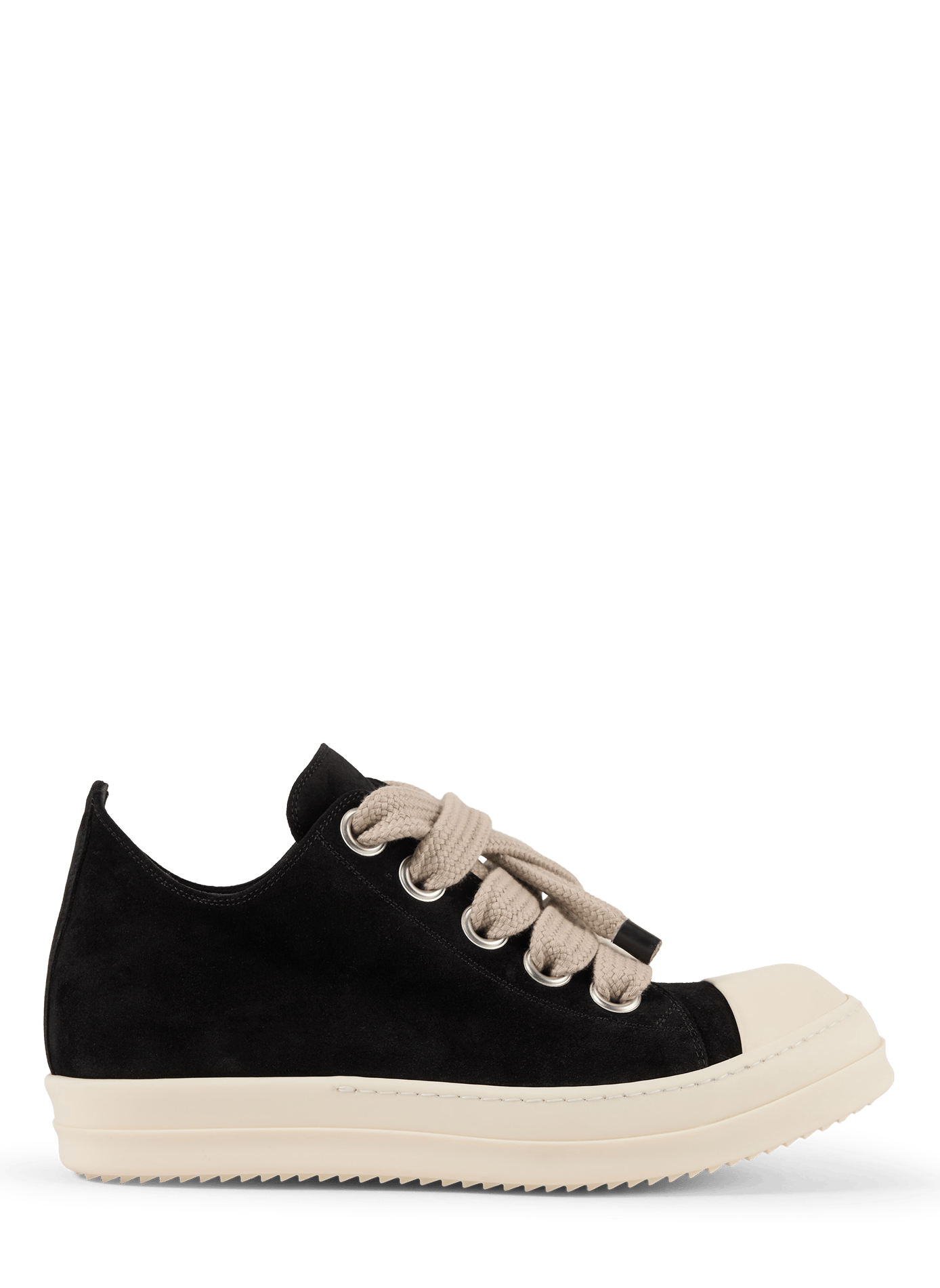Leather sneakers RICK OWENS Black
