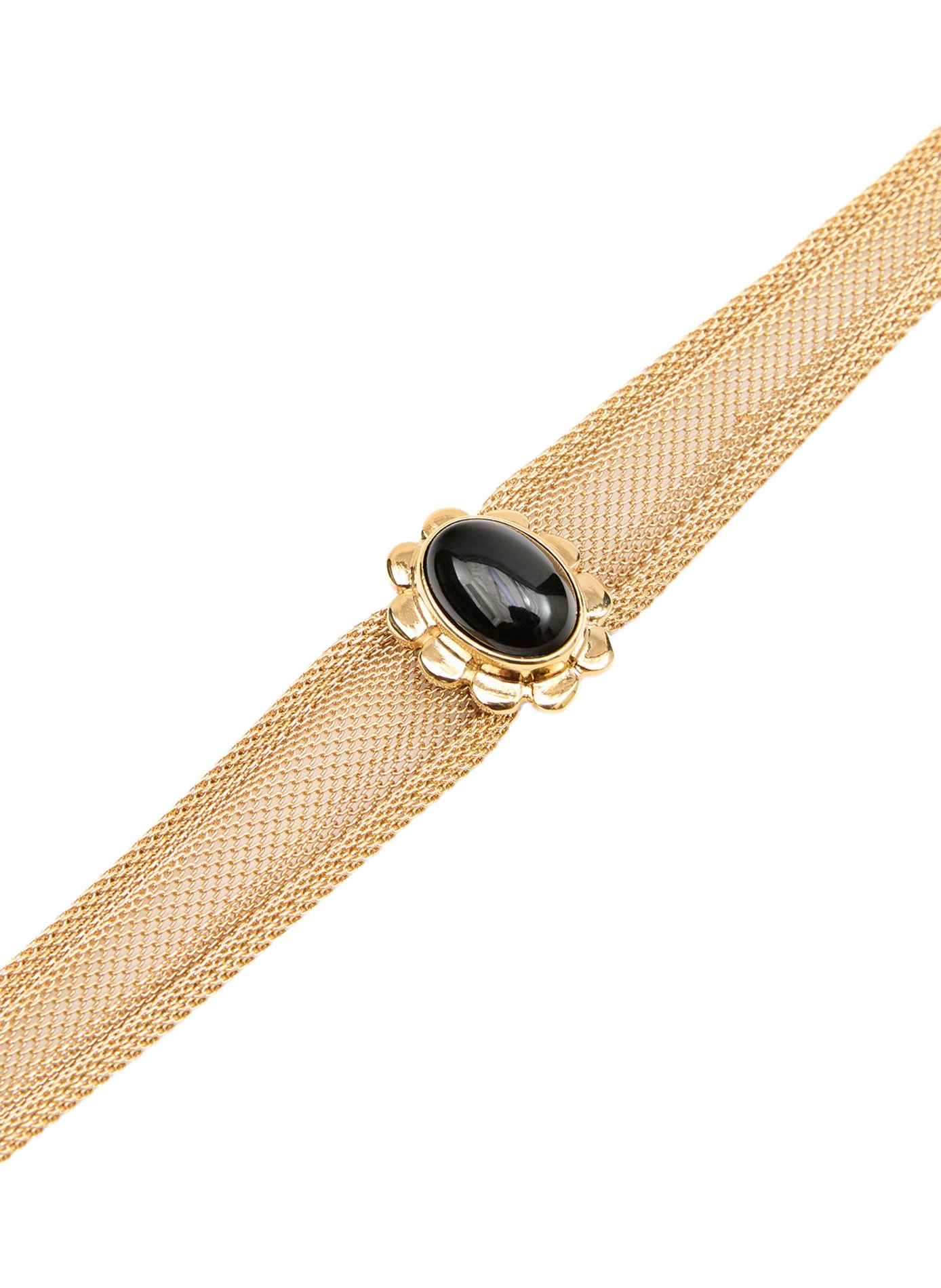 Bracelet manchette Hanae à ornement ISABEL MARANT Noir