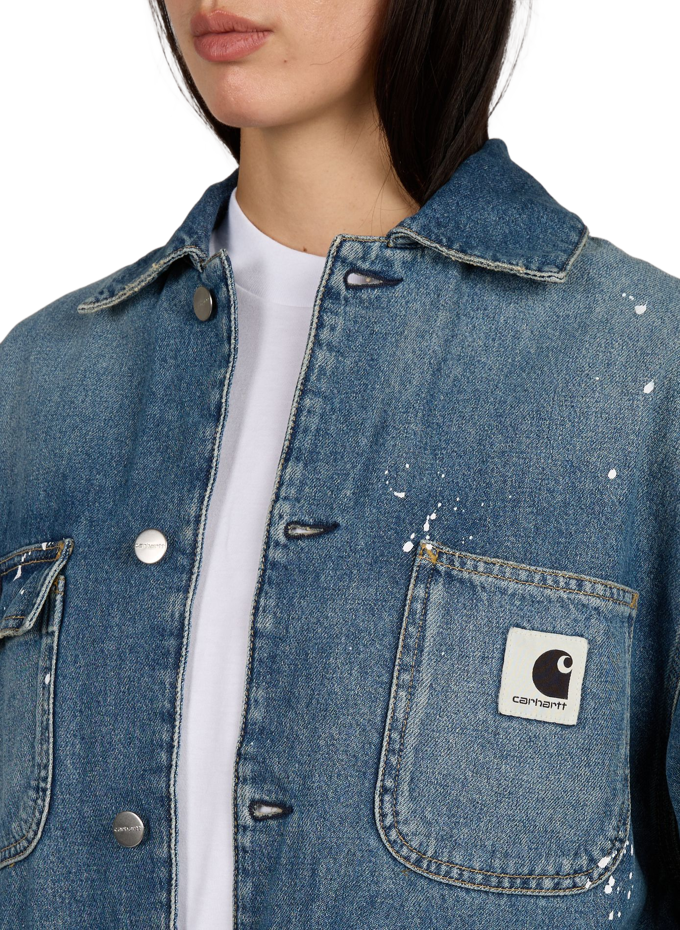 OG Michigan long-sleeve cotton jacket CARHARTT WIP Blue