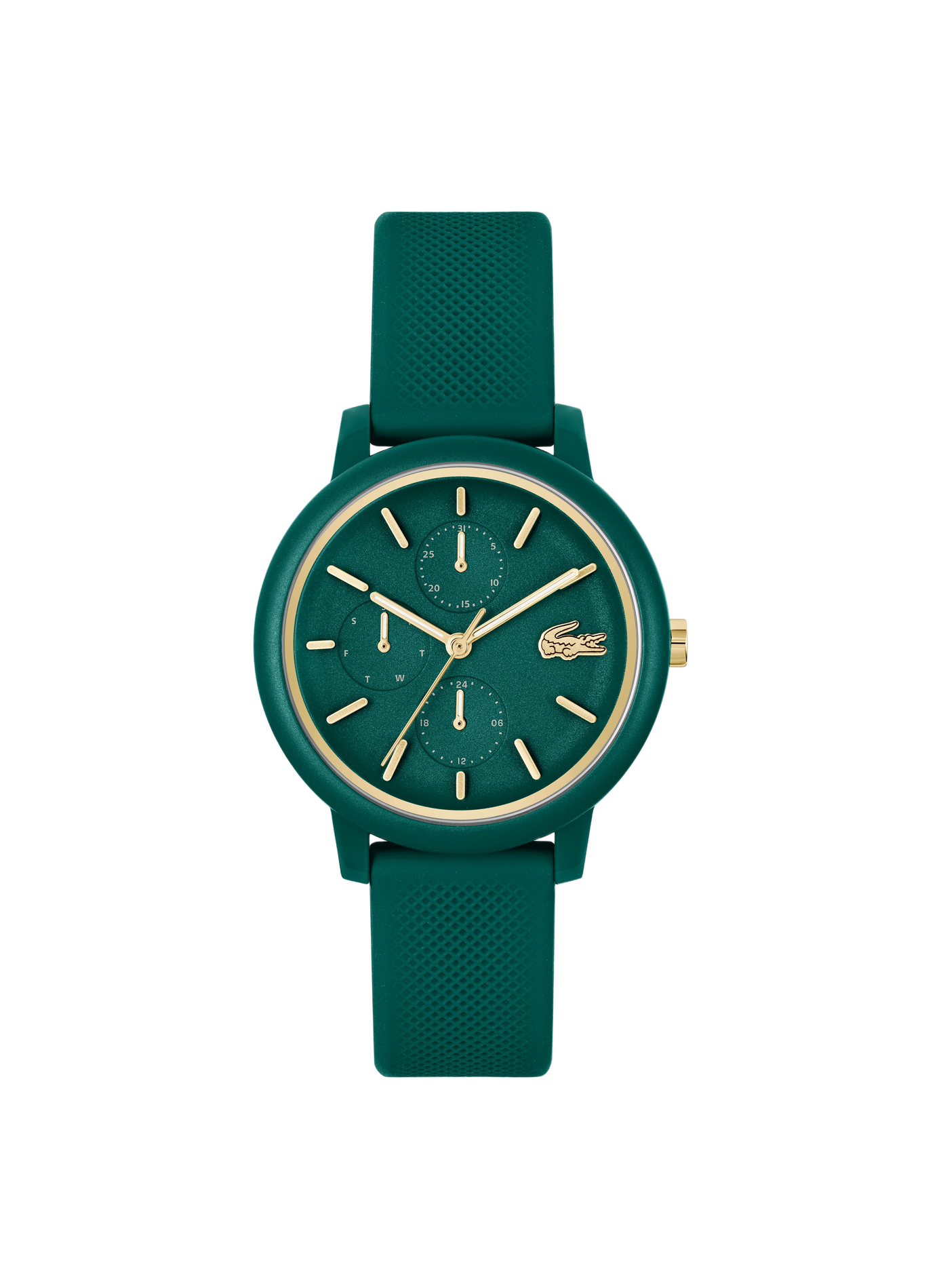 Montre quartz Lacoste.12.12 en silicone LACOSTE Vert