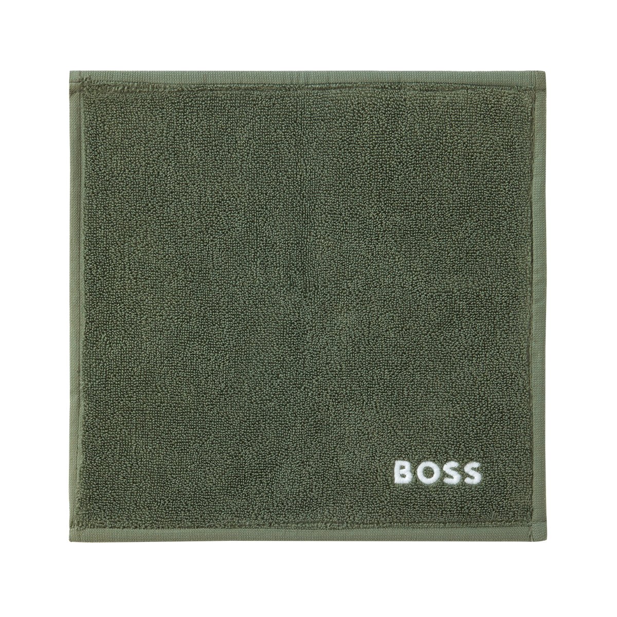 Serviette de toilette  en coton, edge  Lichen