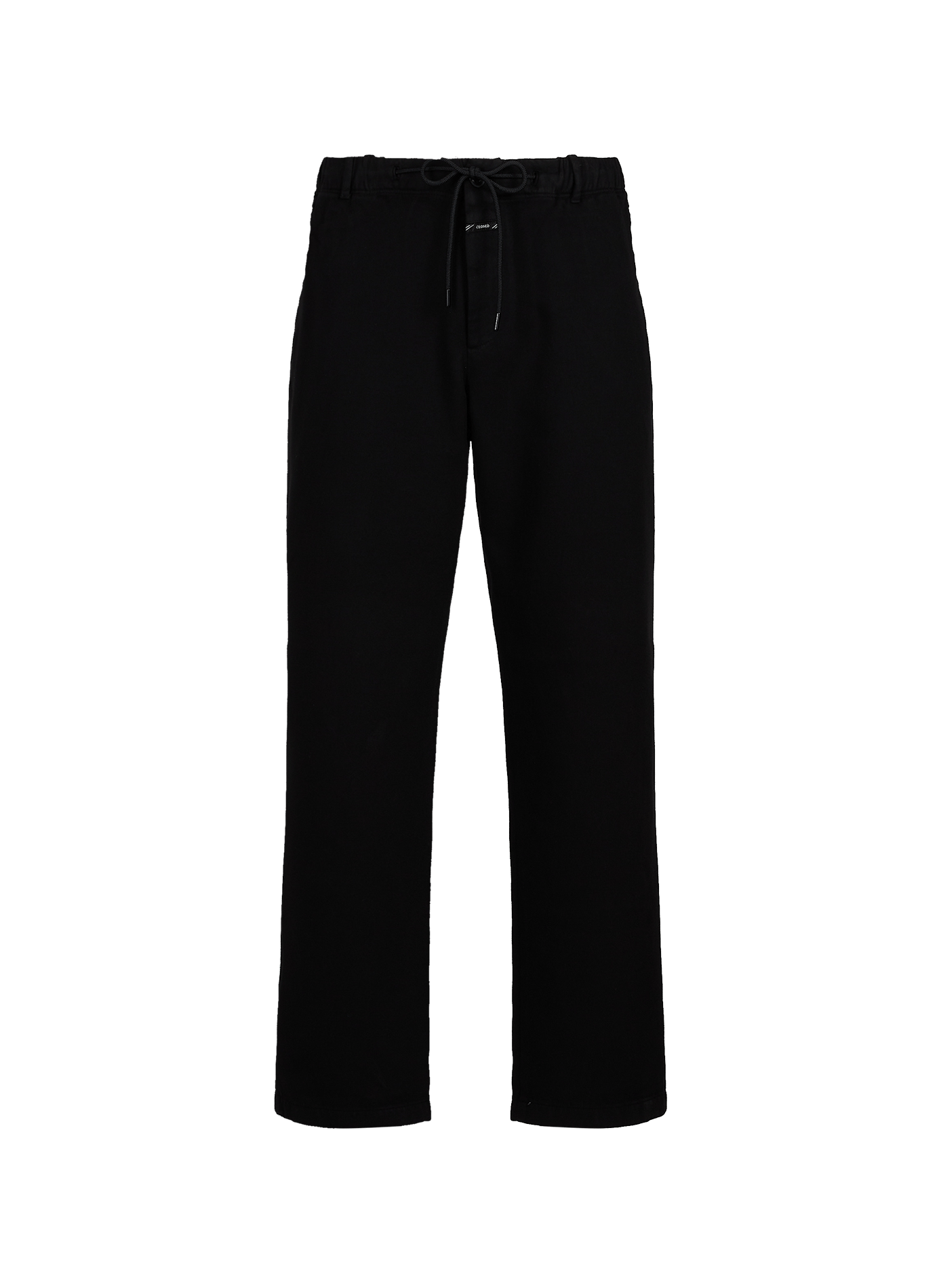 Weite Hose aus Baumwollmischung CLOSED Schwarz