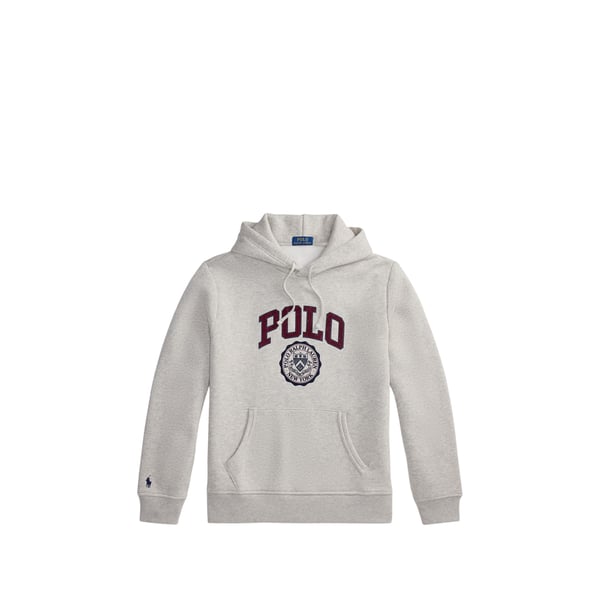 Sweat à capuche logo en coton mélangé Sweat à capuche logo en coton mélangé
