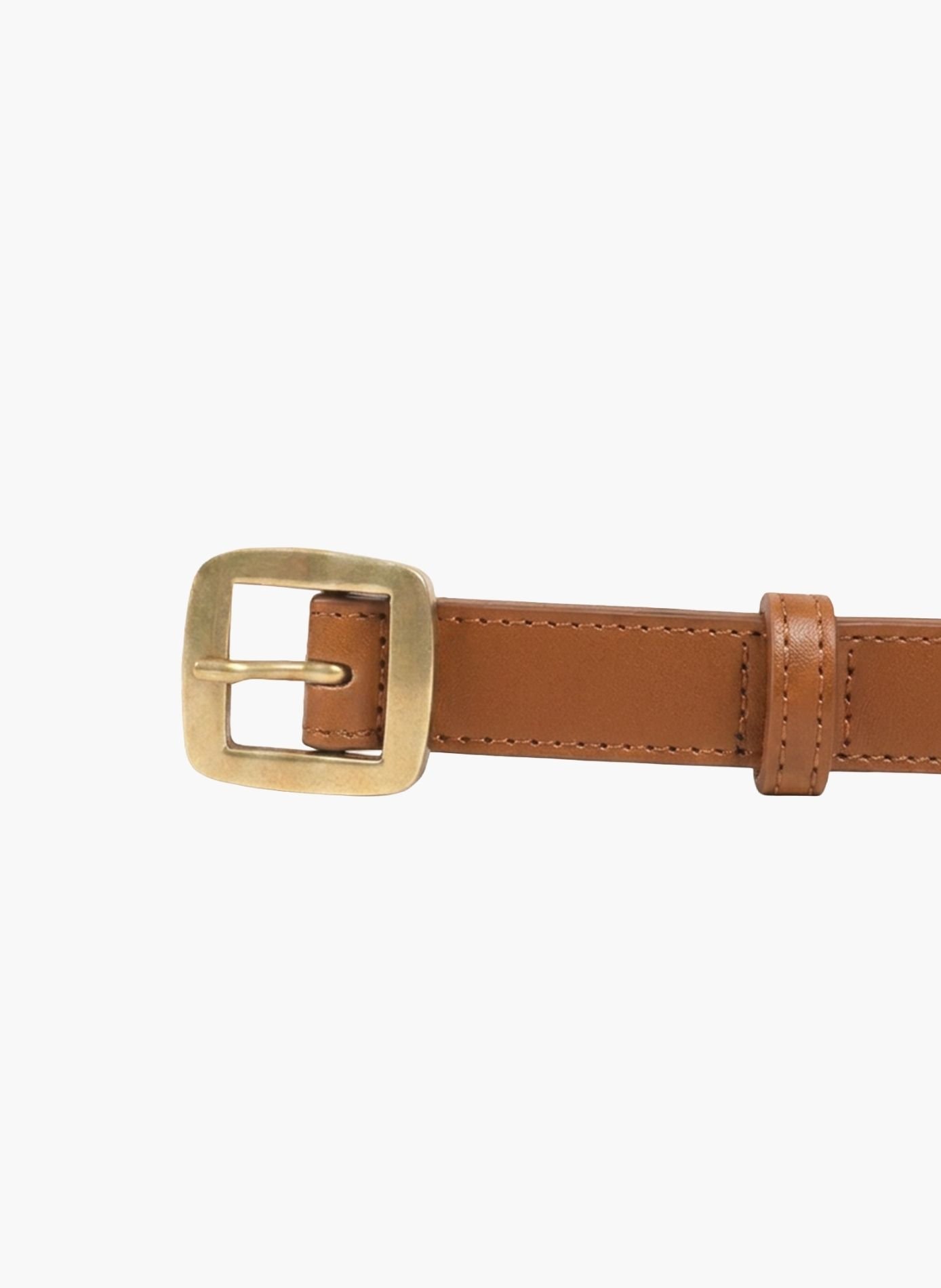 Ceinture alix cuir JULES & JENN Marron