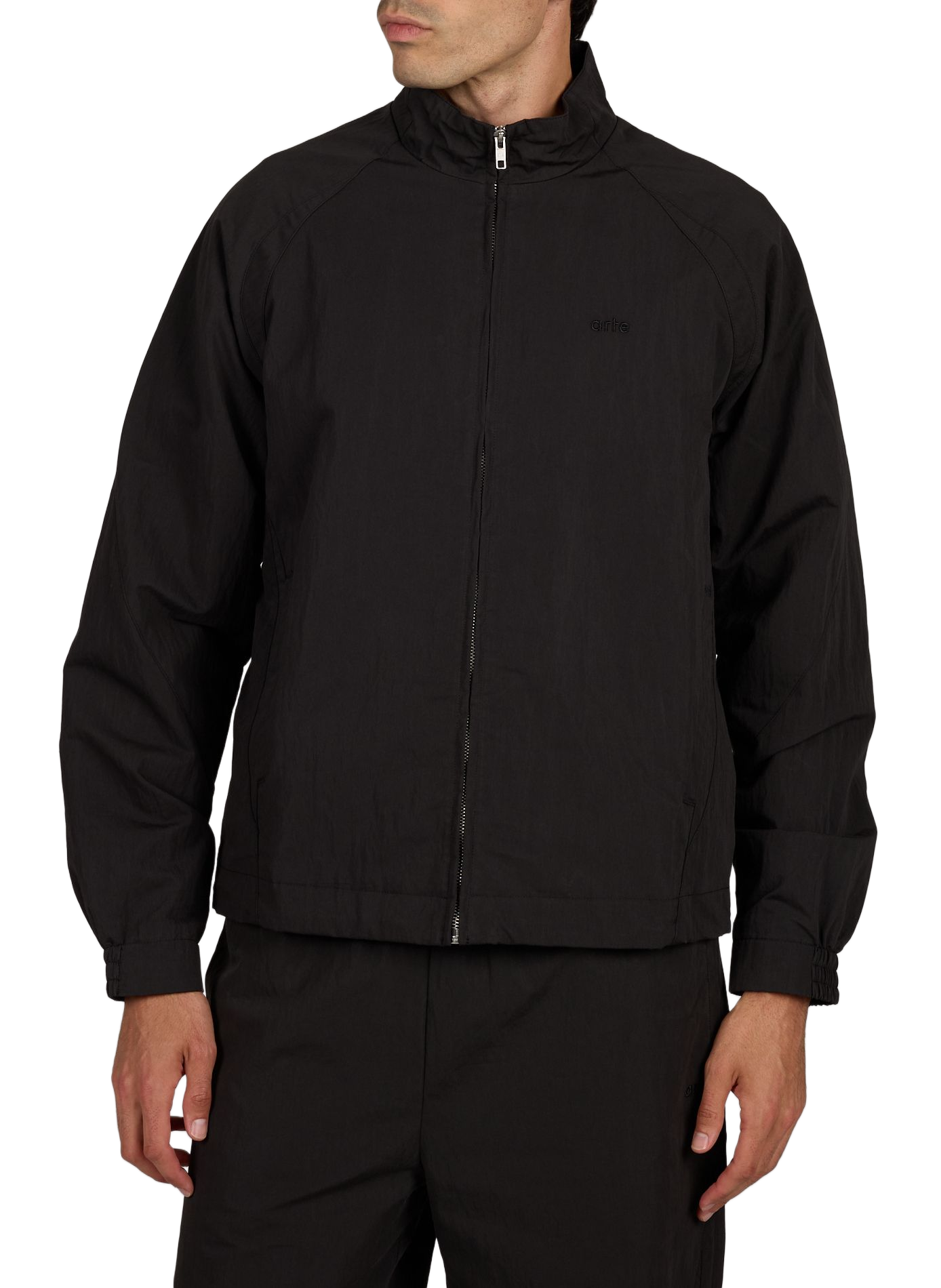 Logo-Jacke aus Baumwollmischung ARTE ANTWERP Schwarz