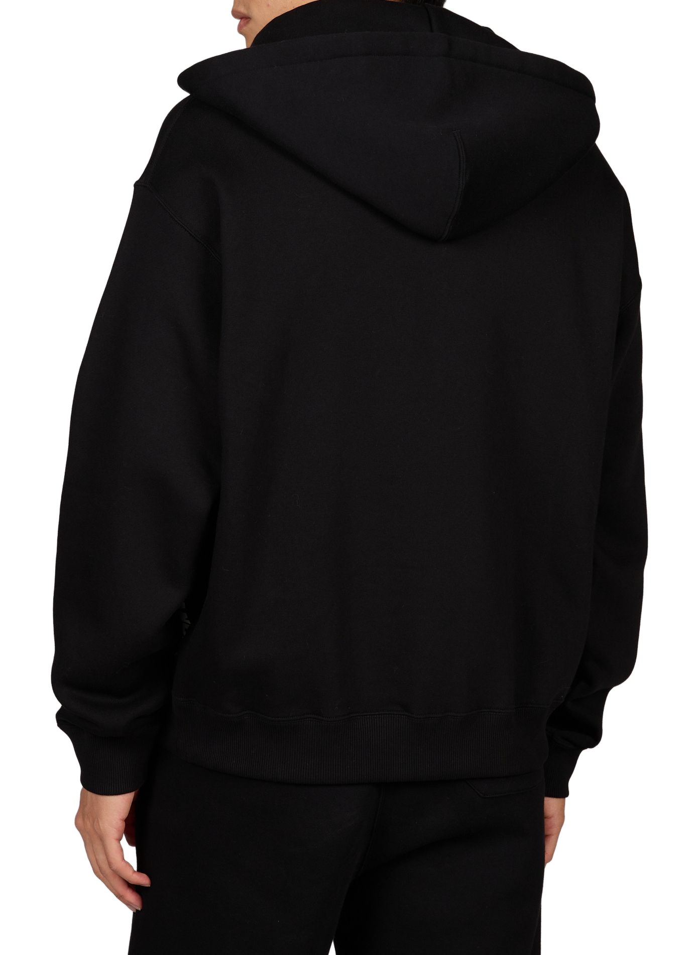 Oversized hoodie van katoen JIL SANDER Zwart