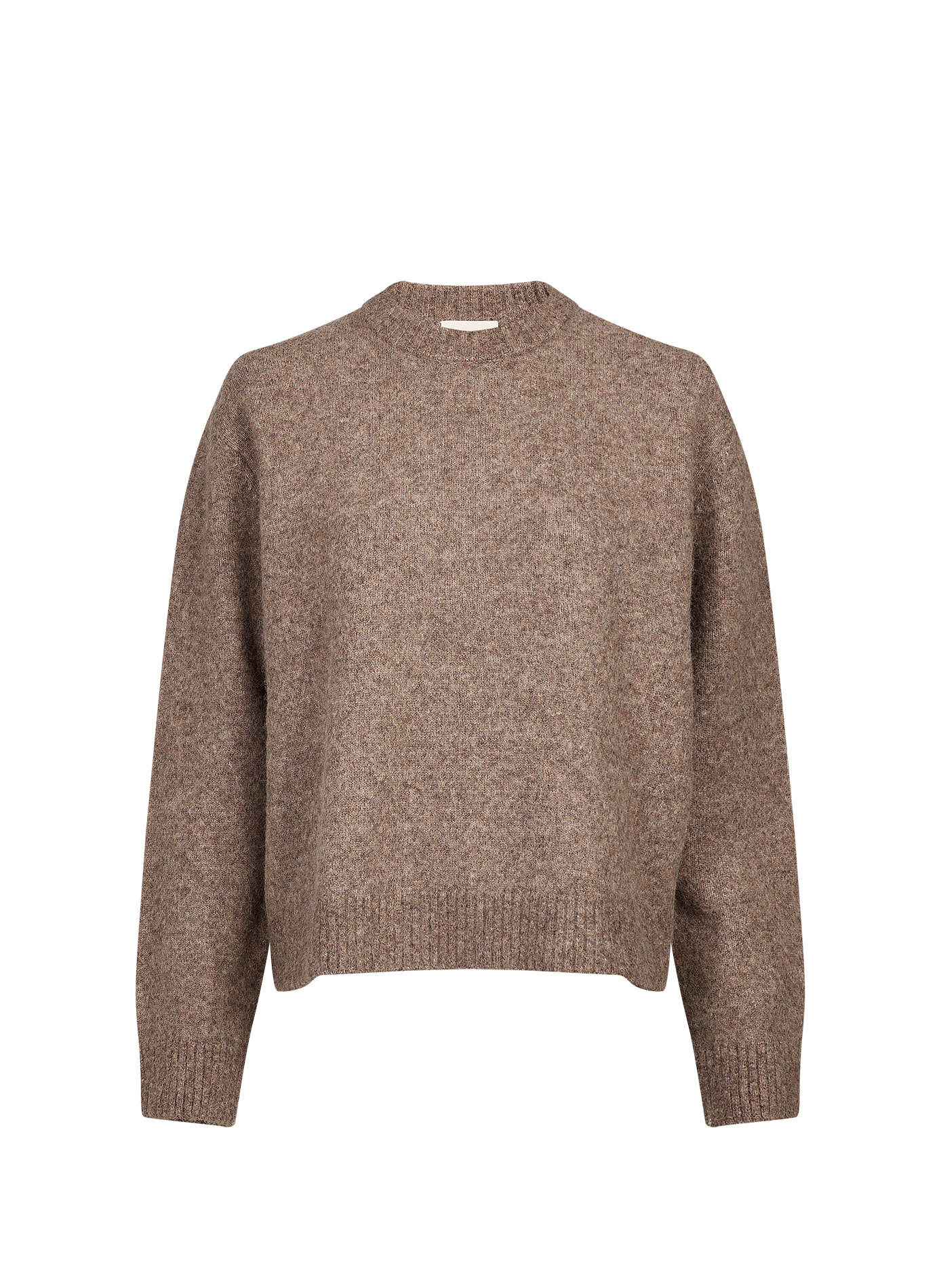 Mixed wool and alpaca Candi sweater A.P.C. Brown