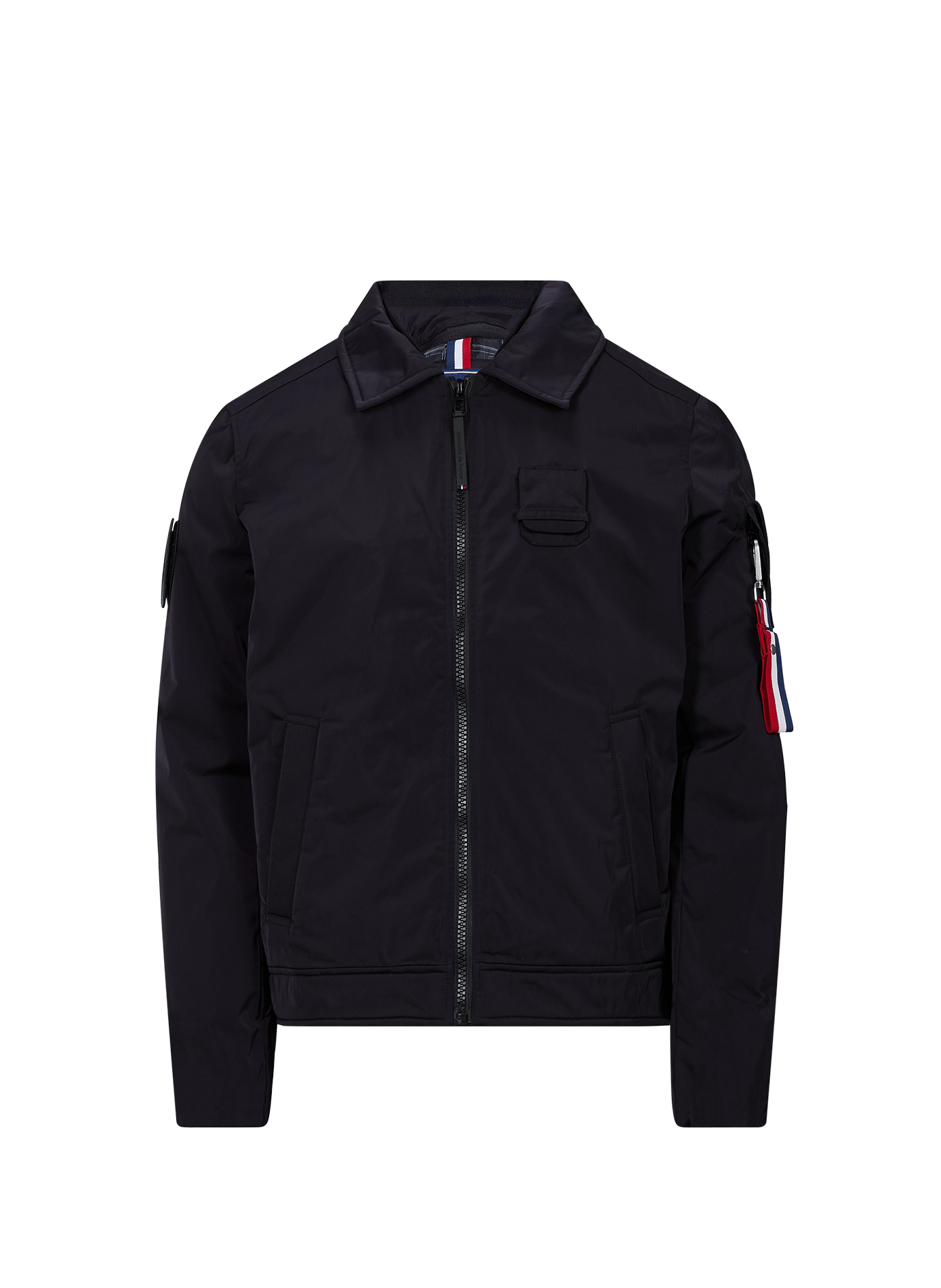 Straight jacket with classic collar PATROUILLE DE FRANCE X REDSKINS Blue