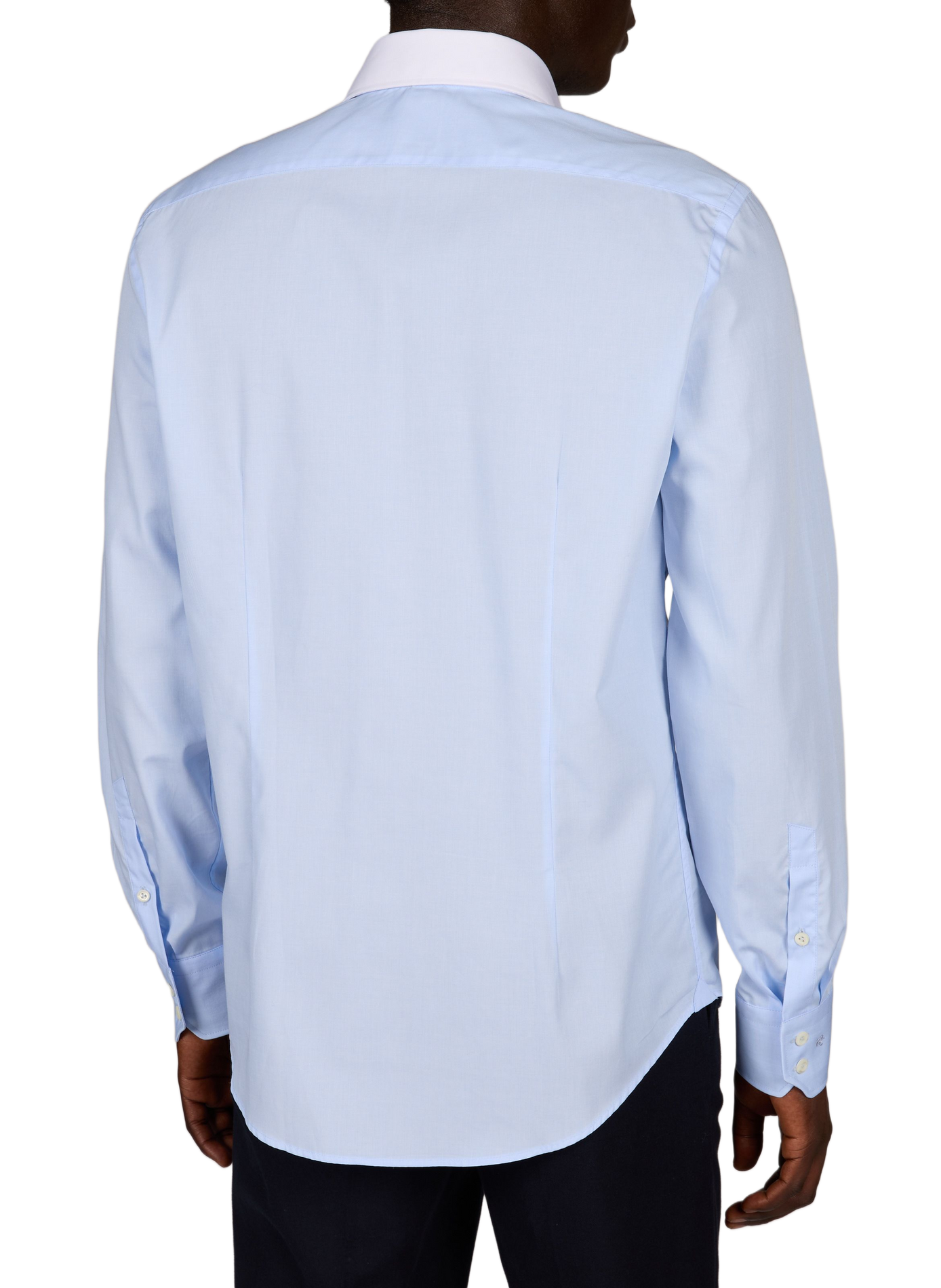 Solid shirt with contrast collar VAN LAACK Blue