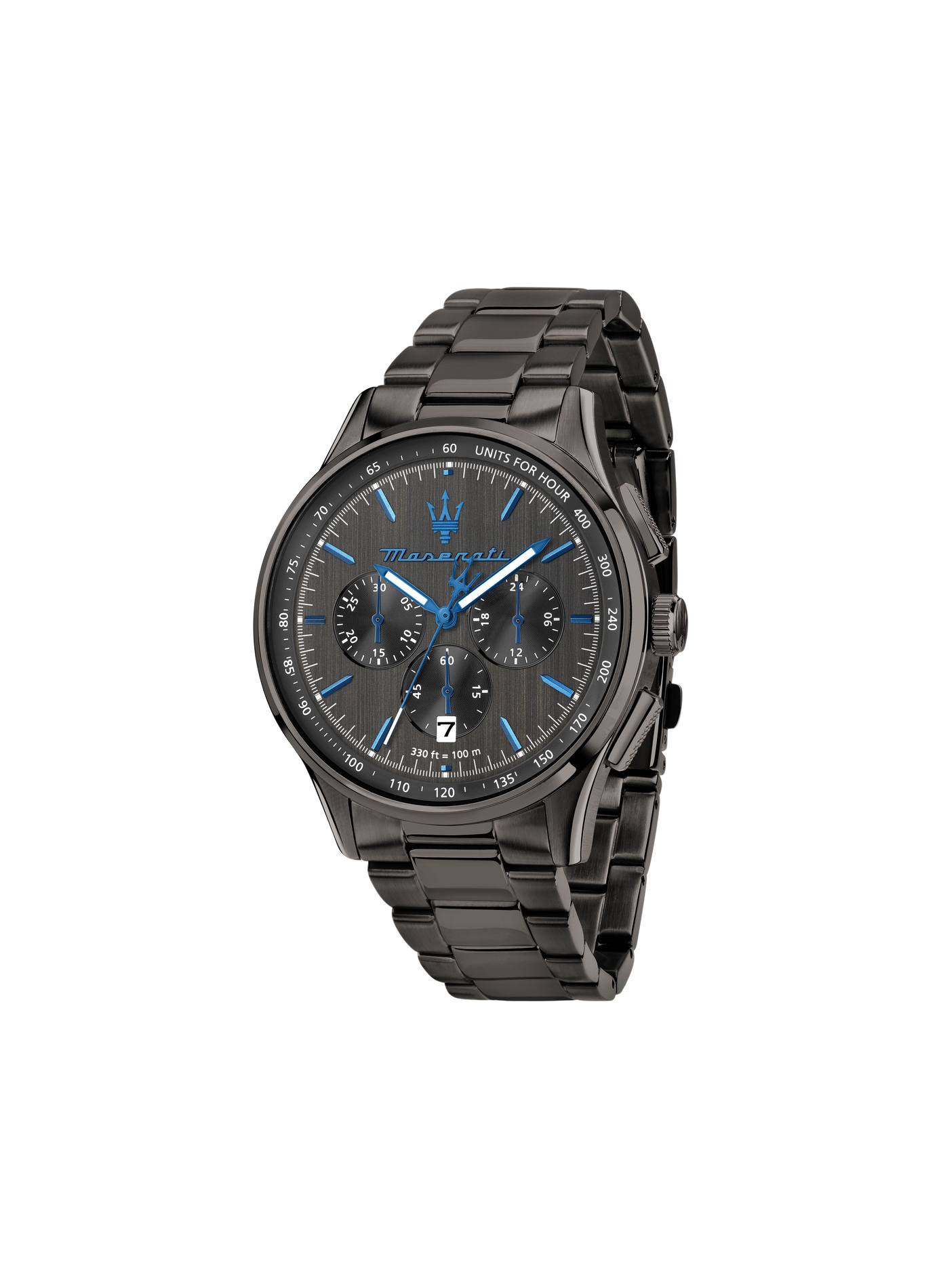 Montre quartz en acier inoxydable MASERATI Gris