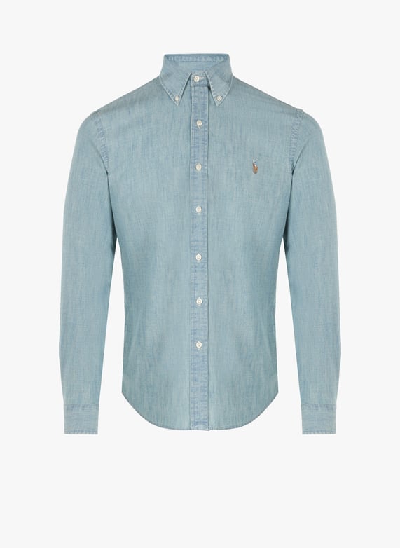Slim-Fit chambray shirt Polo ralph lauren Men - Main Image
