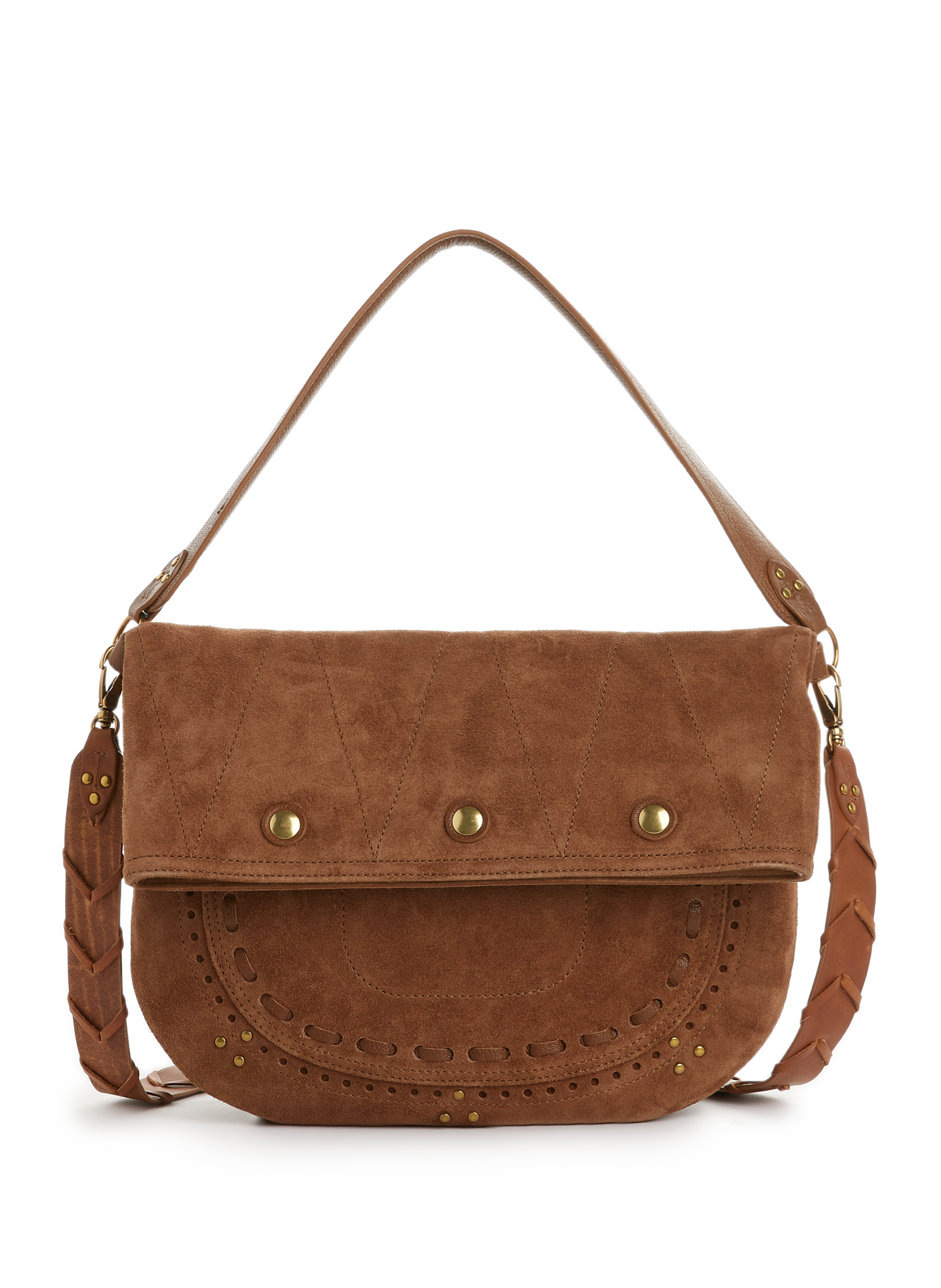 JÉRÔME DREYFUSS Sac Berry en cuir Marron