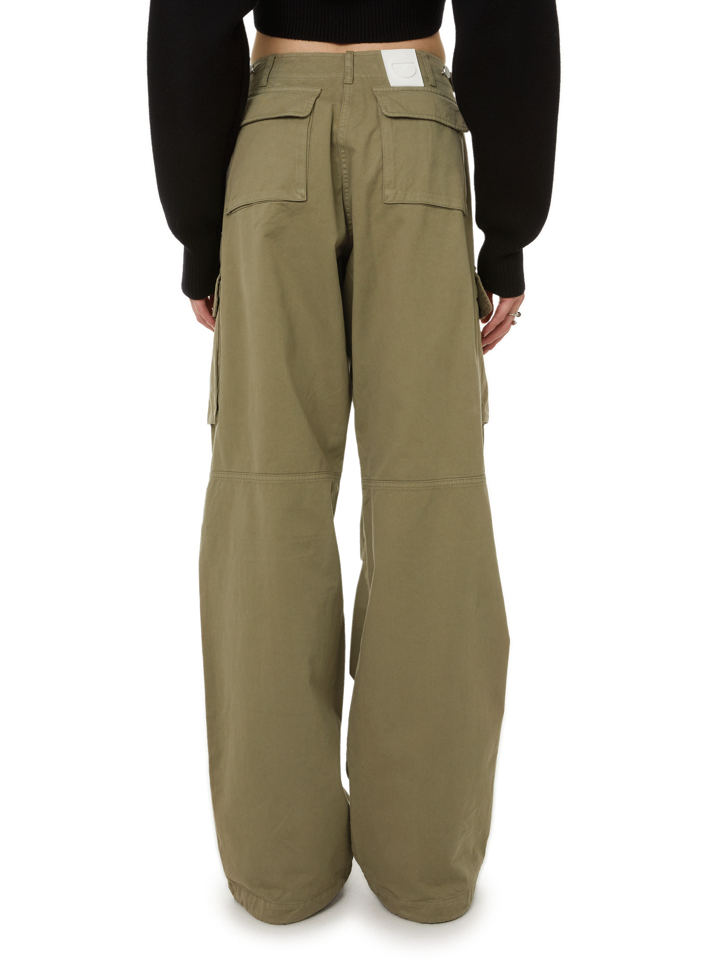 Pantalon cargo en coton  COPERNI Vert