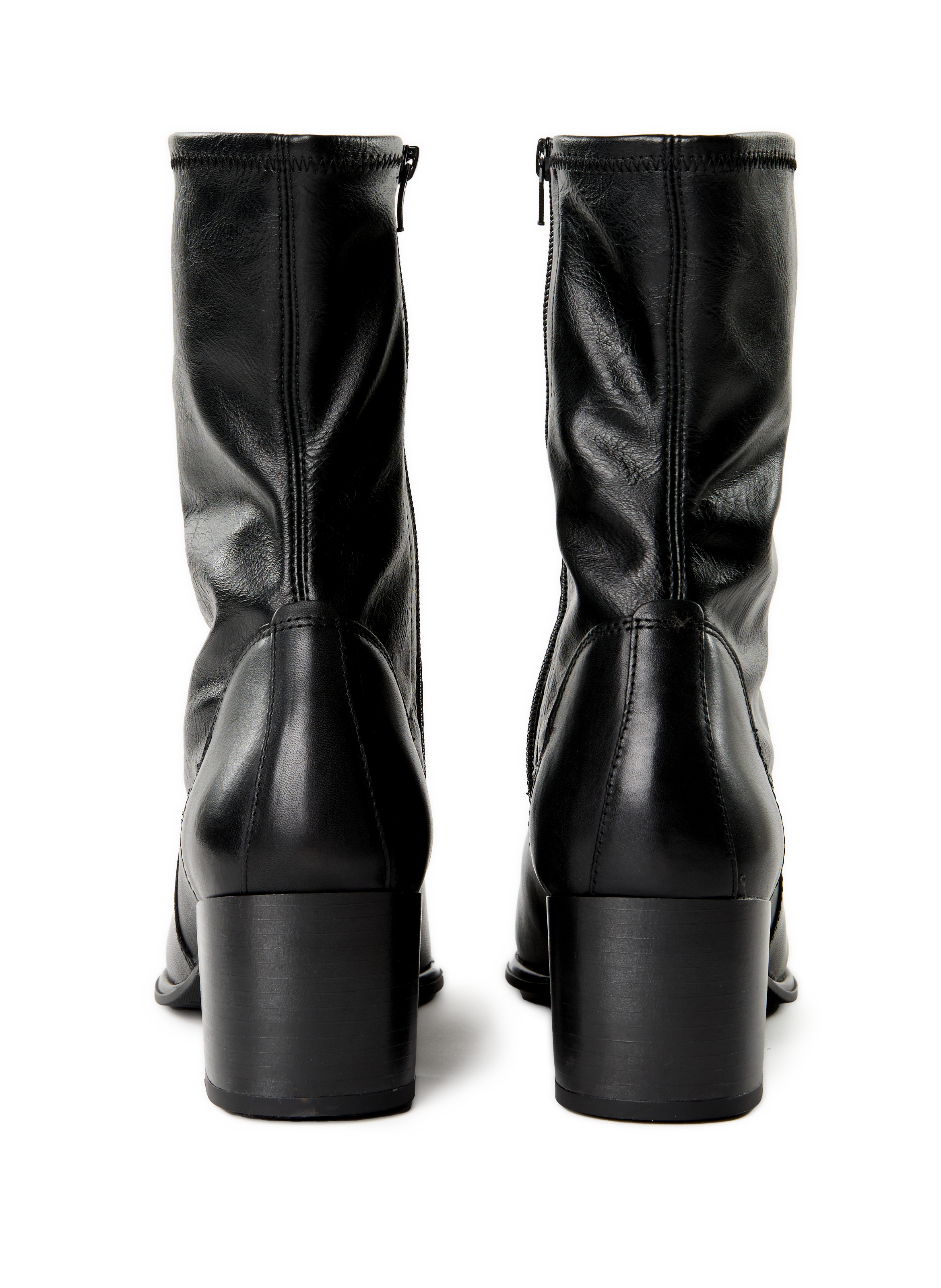 Ankle boots with silver tips VAGABOND SHOEMAKERS Black