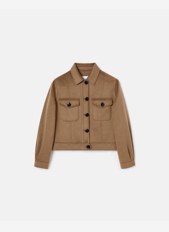 Veste camel ample - vailly Marron by ZAPA ZAPA Veste camel ample - vailly Marron
