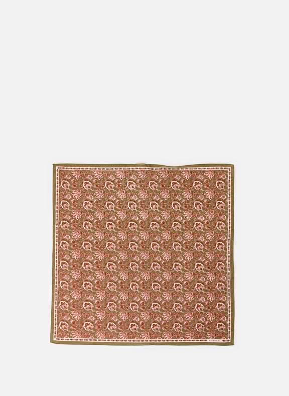 Foulard N°764 en coton MOISMONT Foulard N°764 en coton MOISMONT