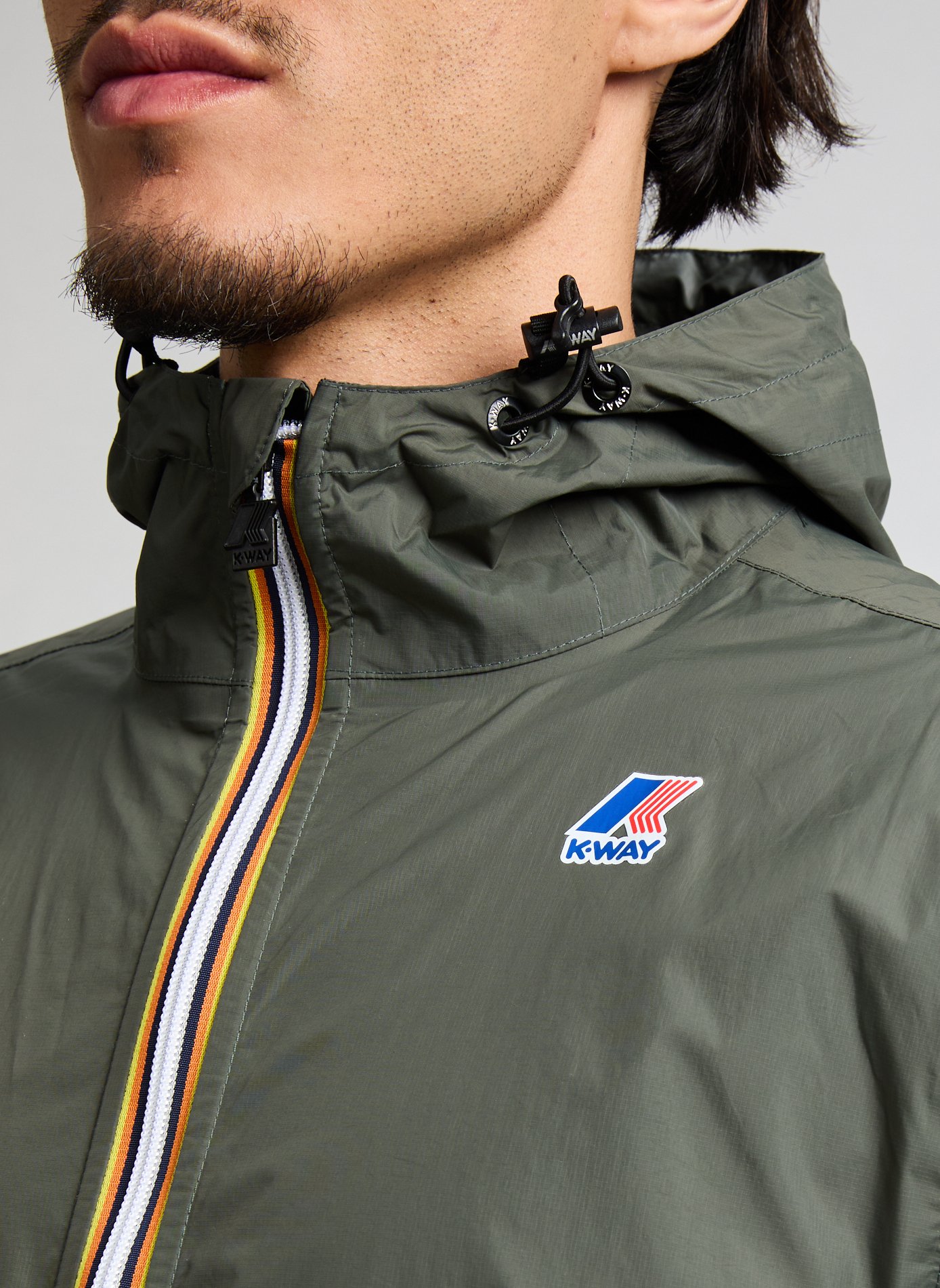 Jacket The real Claude 4.0 K-WAY Khaki