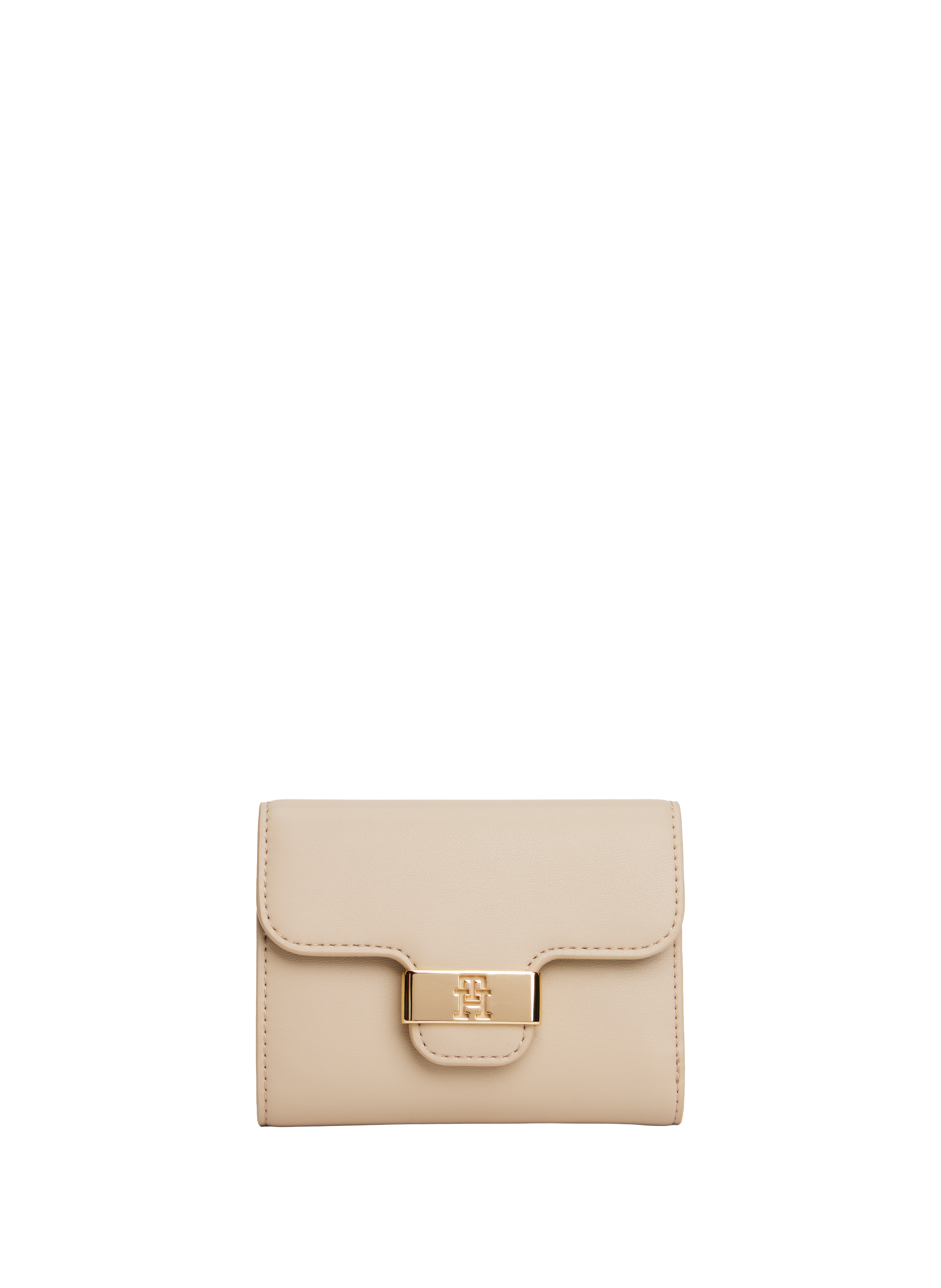 TOMMY HILFIGER Solid card holder Beige