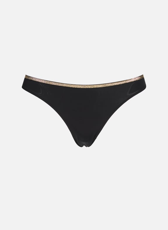Solid high-waisted briefs Black by LA NOUVELLE LA NOUVELLE Solid high-waisted briefs Black