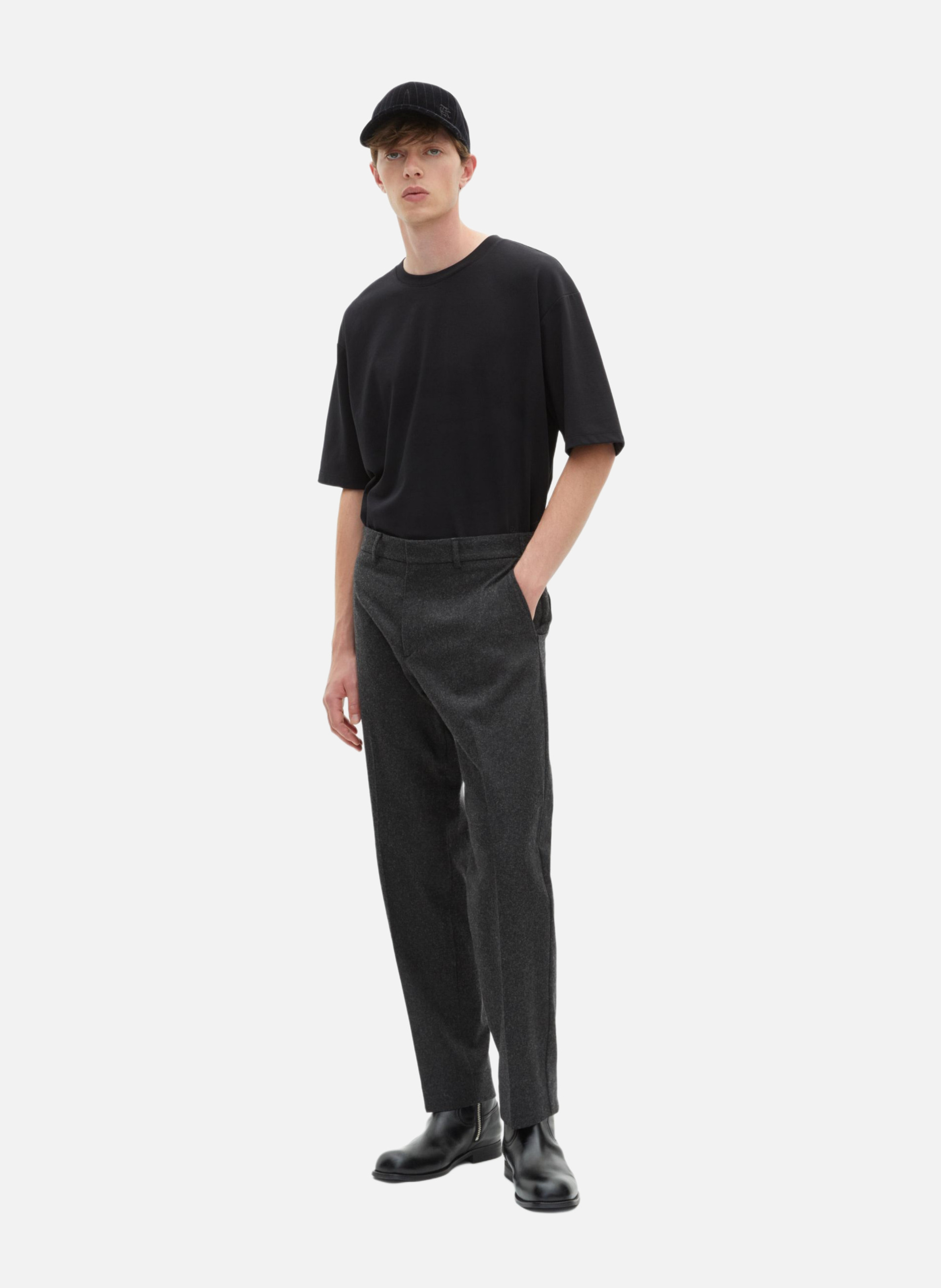 Pantalon ajusté THE KOOPLES Gris