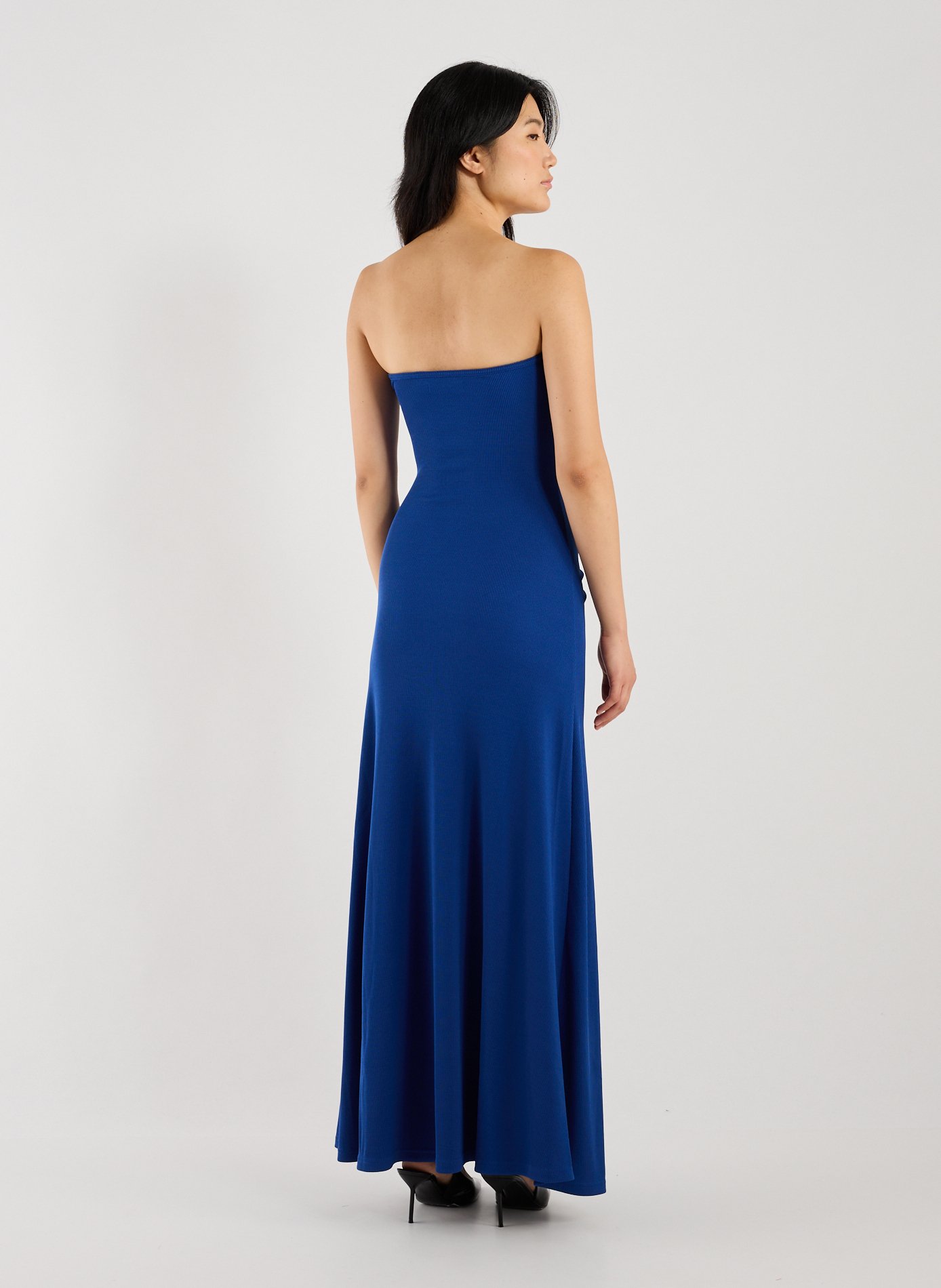 Robe bustier froncée  CHRISTOPHER ESBER Bleu