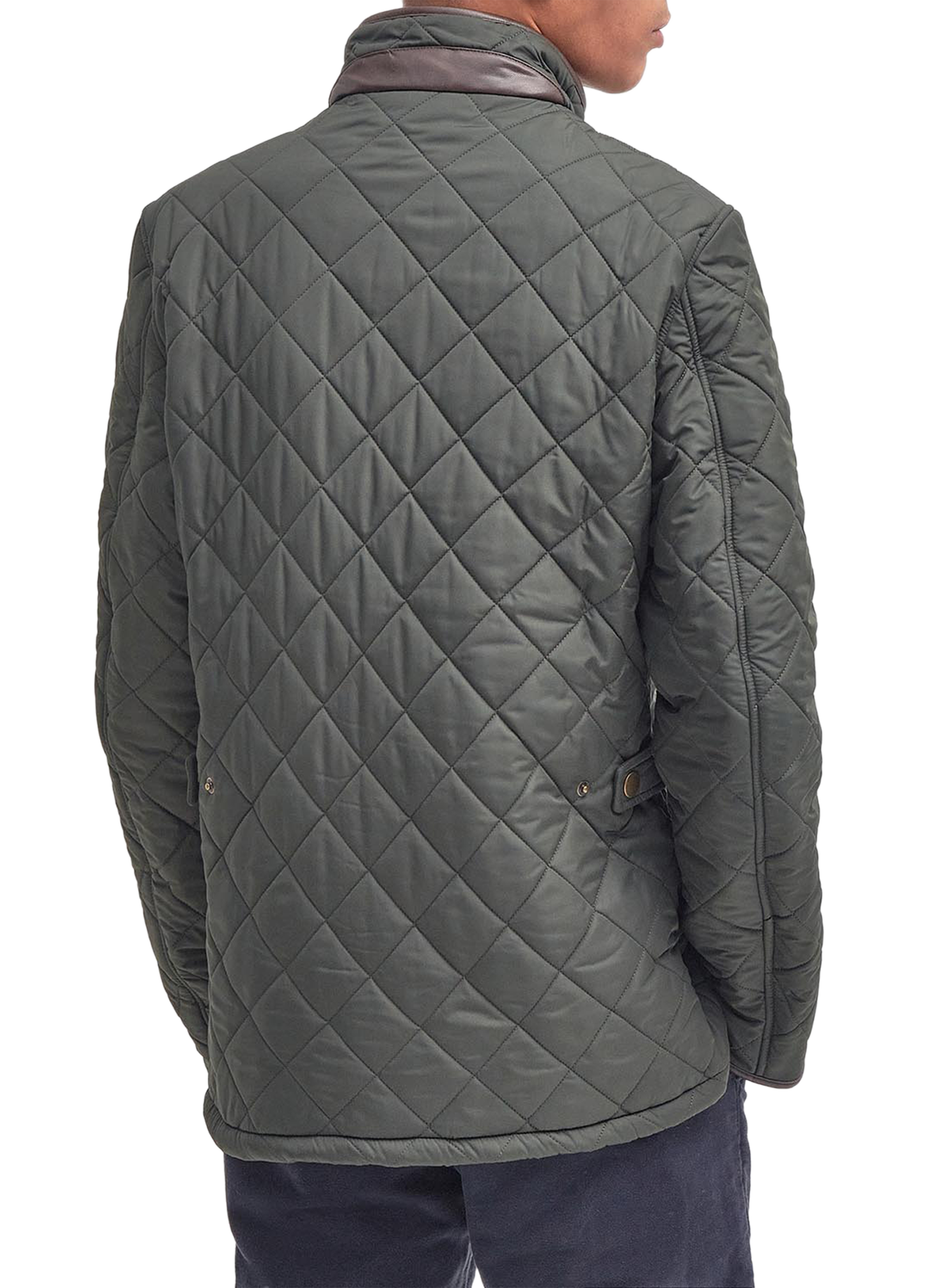 Blouson droit col montant BARBOUR Vert