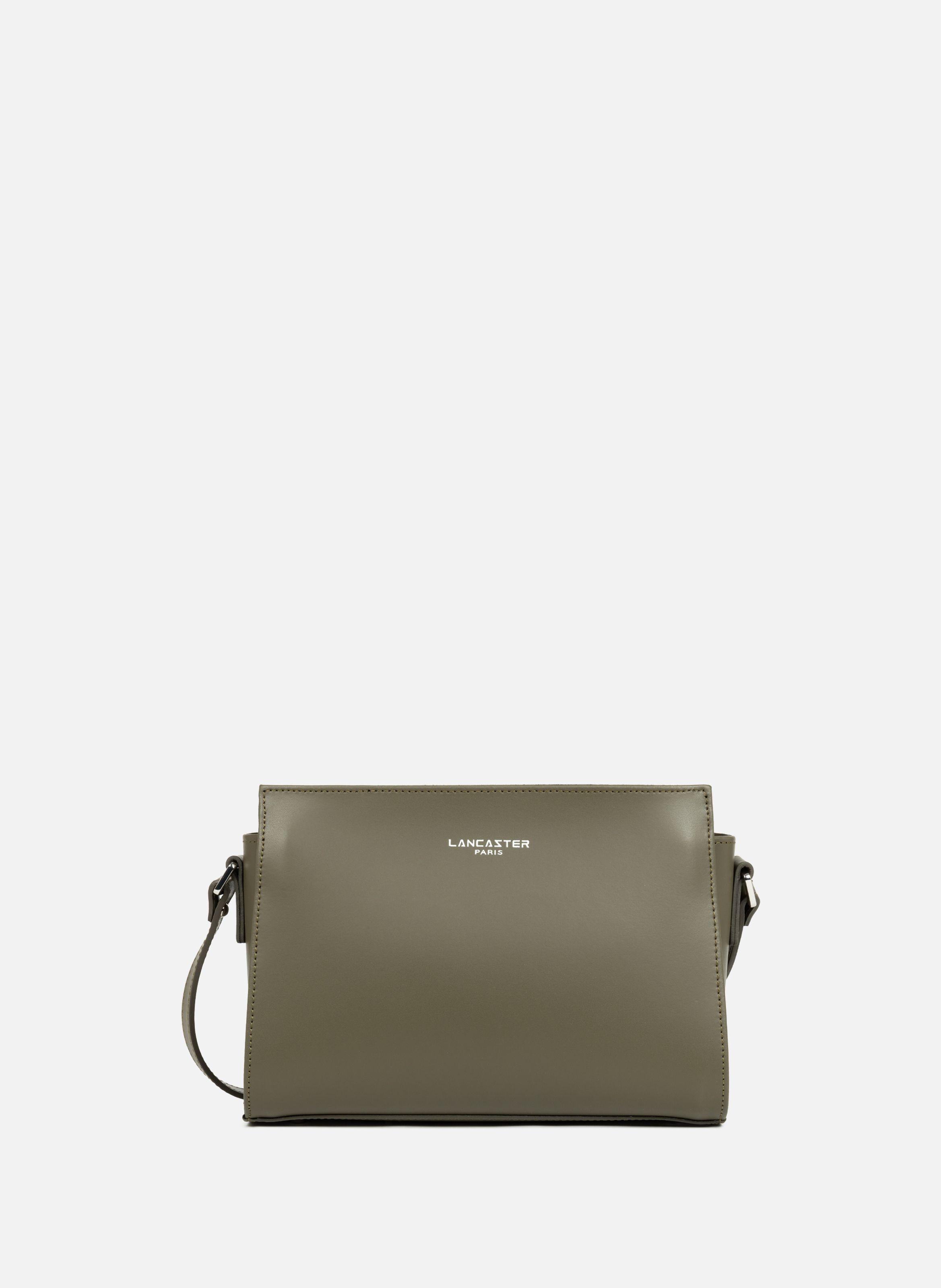 Small crossbody bag - Smooth Khaki by LANCASTER LANCASTER Small crossbody bag - Smooth Khaki