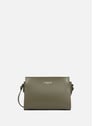 Small crossbody bag - Smooth | Khaki by LANCASTER LANCASTER Small crossbody bag - Smooth | Khaki