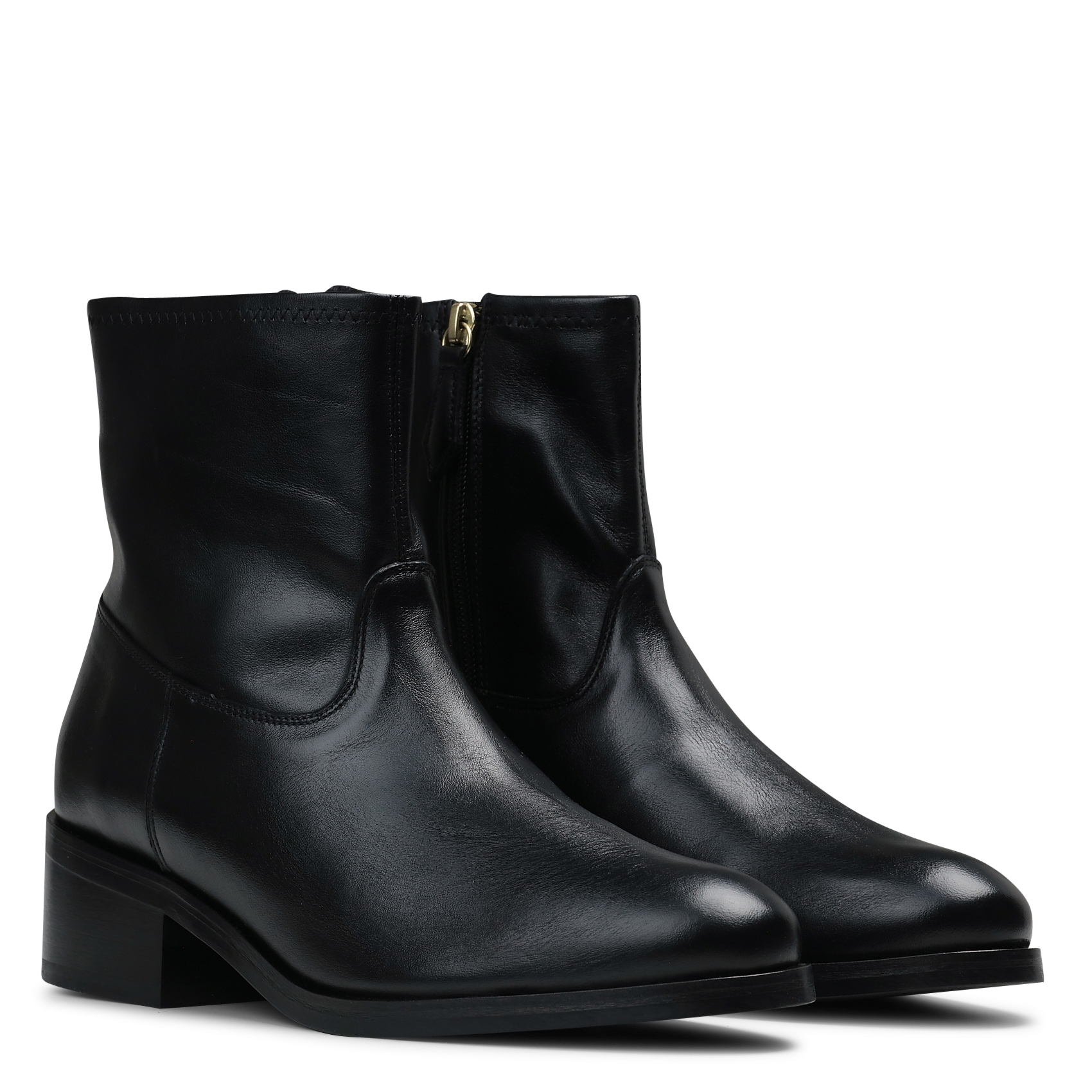 Bottines en cuir n°167 RIVECOUR Noir