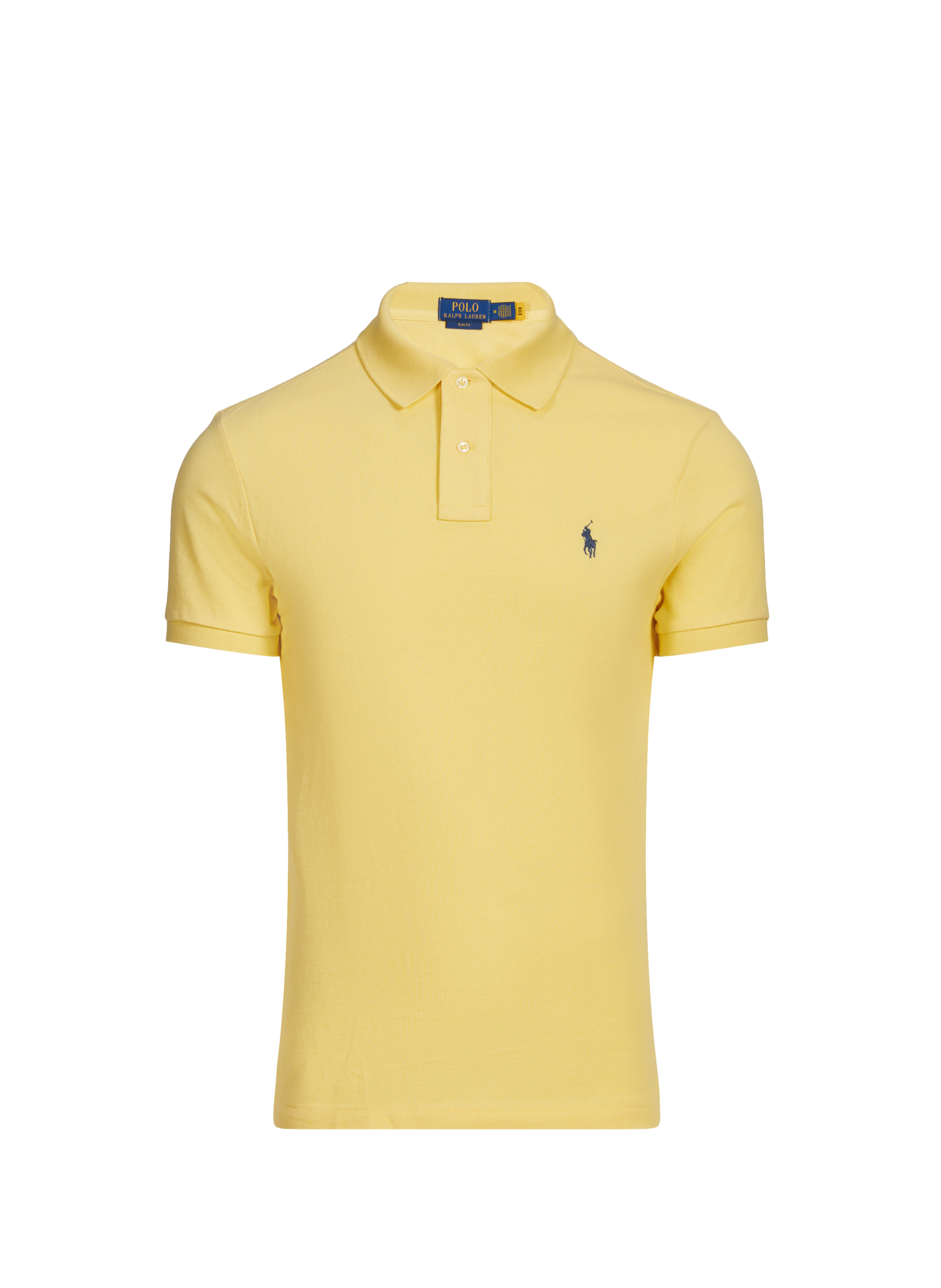 POLO RALPH LAUREN Polo à manches courtes en coton Jaune