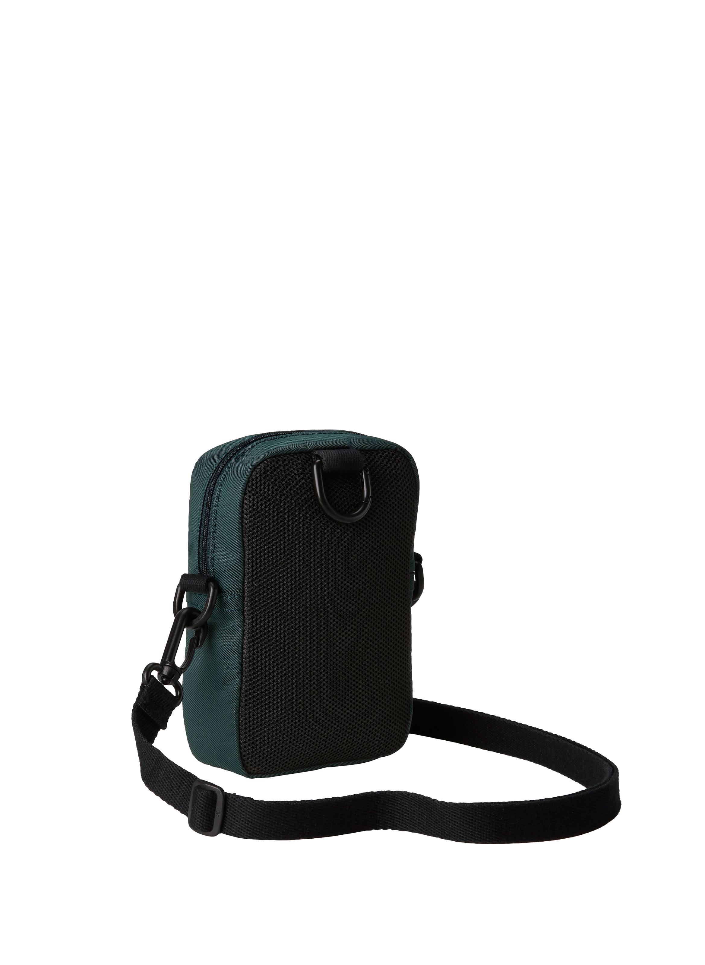 Zippered shoulder bag with logo CALVIN KLEIN Green