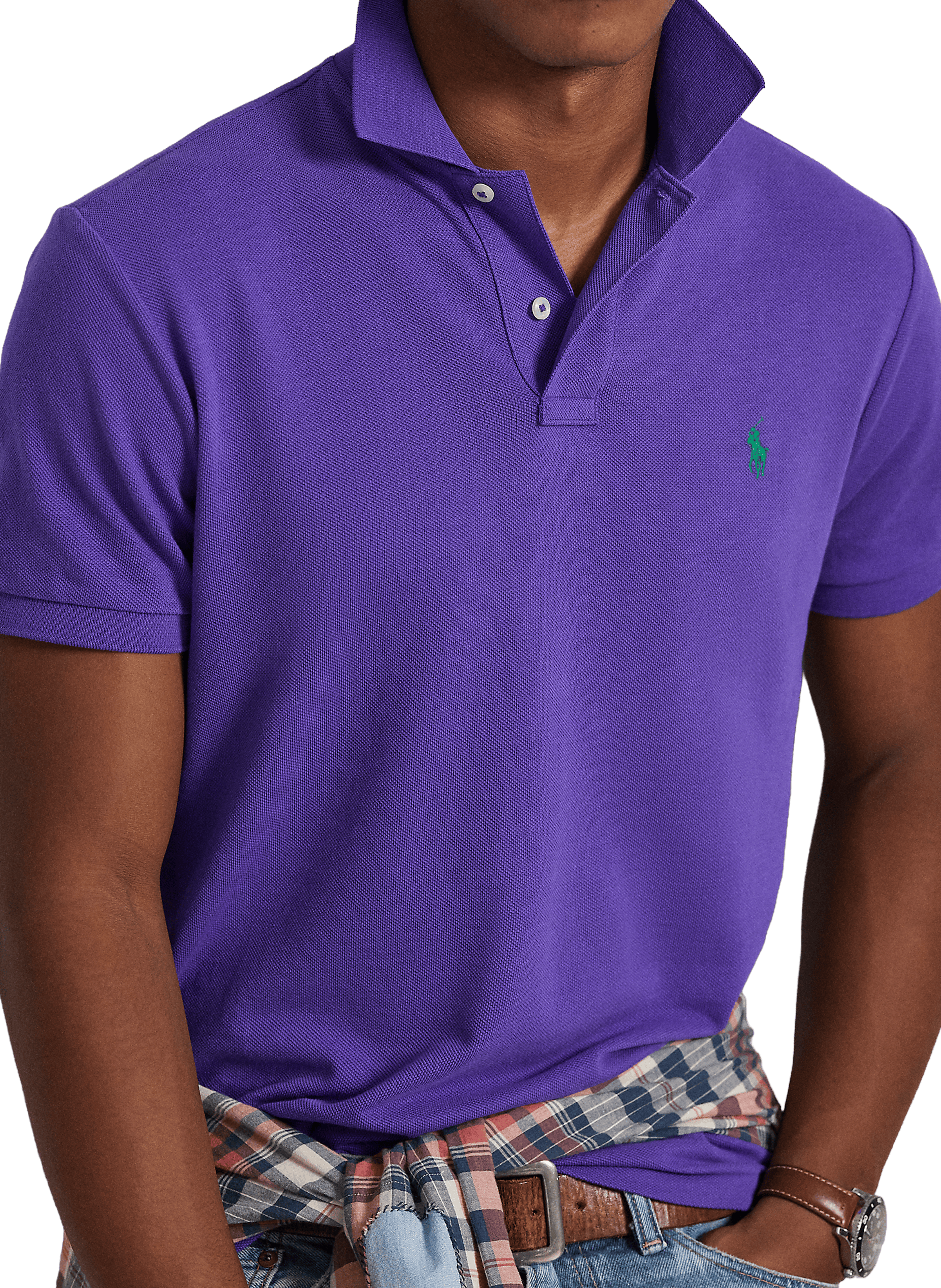 Polo en coton POLO RALPH LAUREN Violet