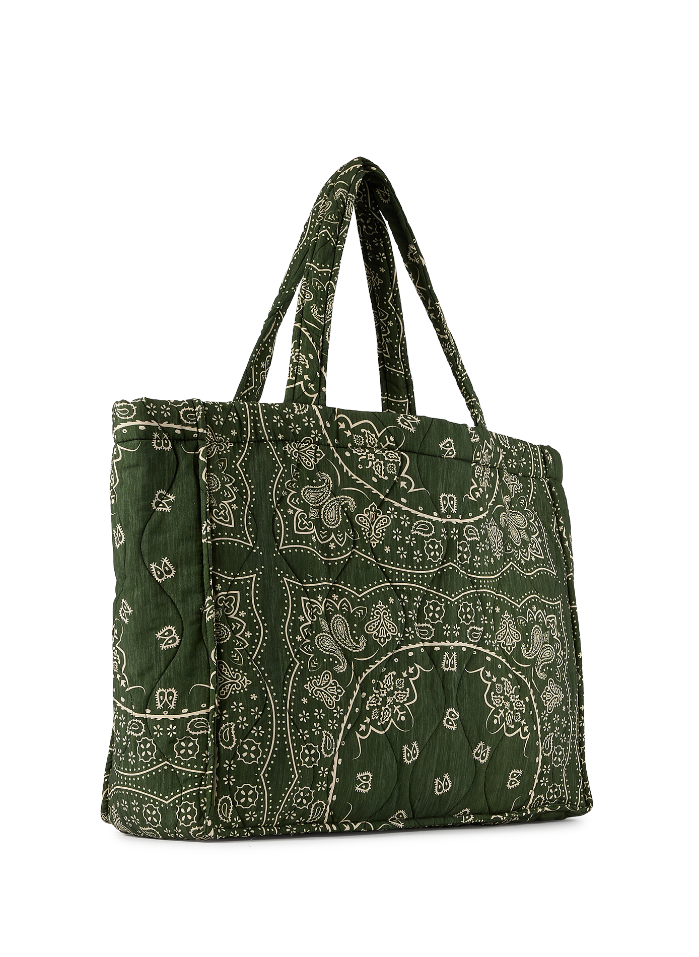 Sac à main à motif Philadeplie AOKYANOS Vert