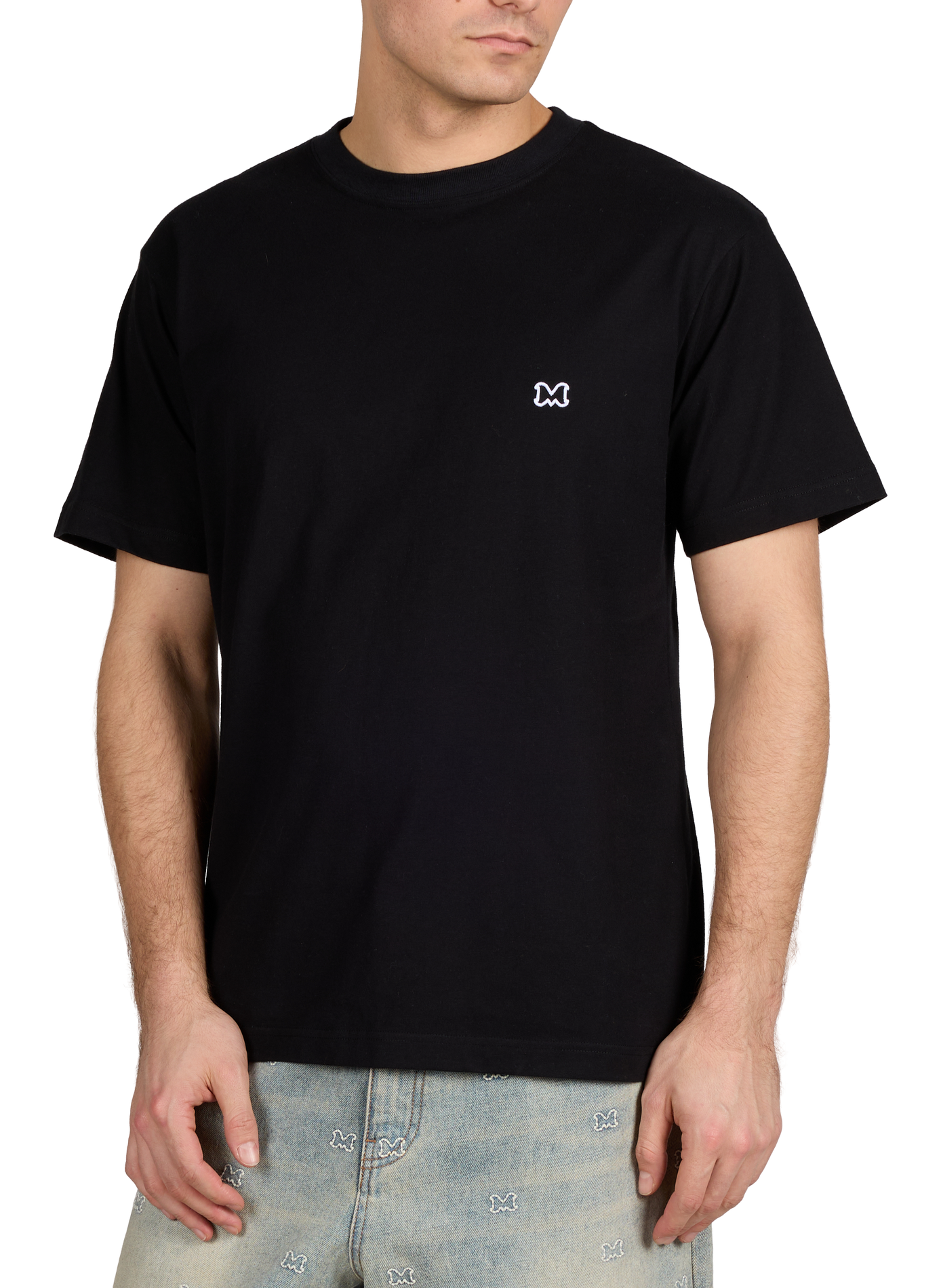 T-shirt en coton MOUTY Noir