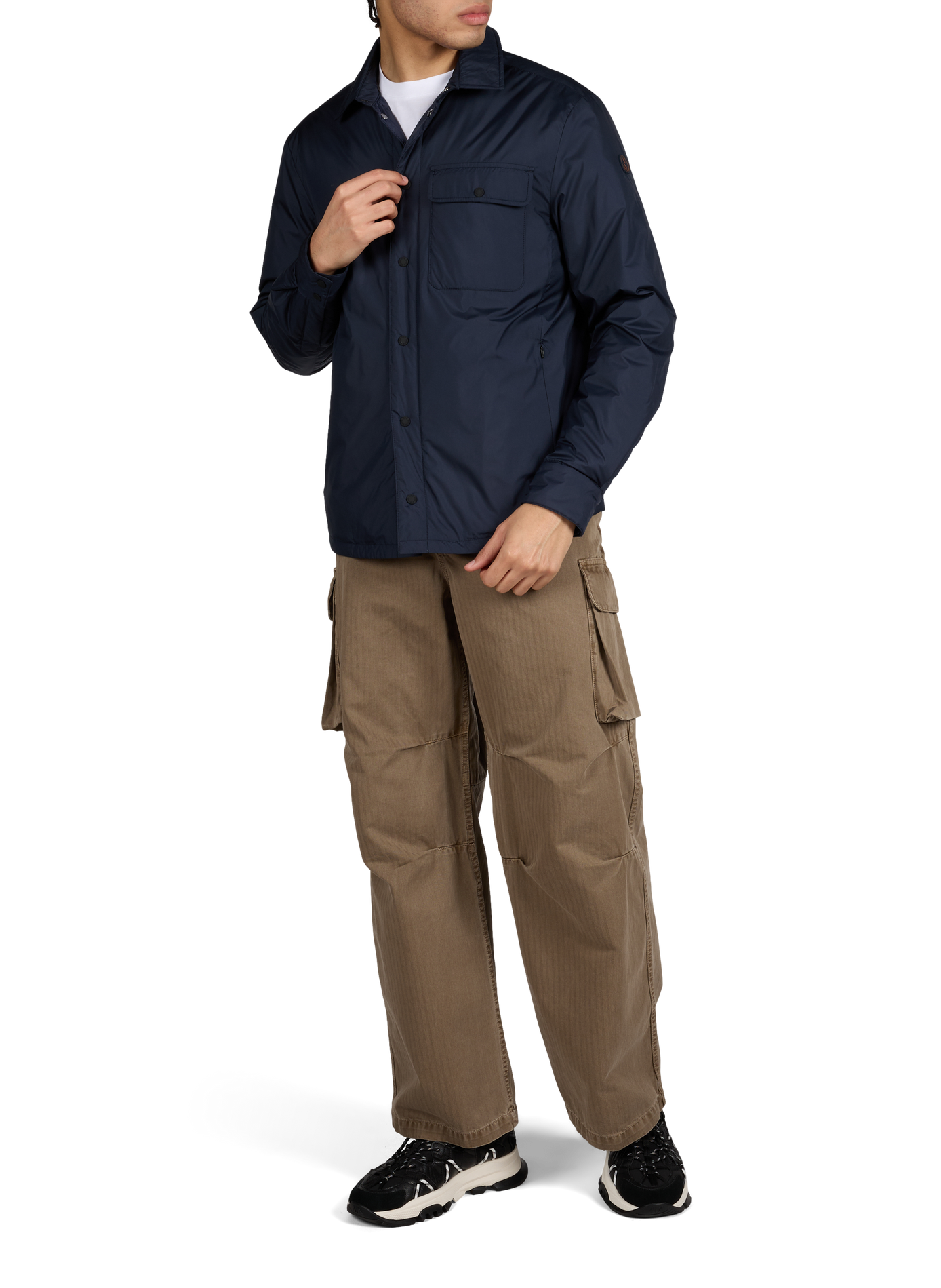 Blouson Stellan à col classique SAVE THE DUCK Bleu