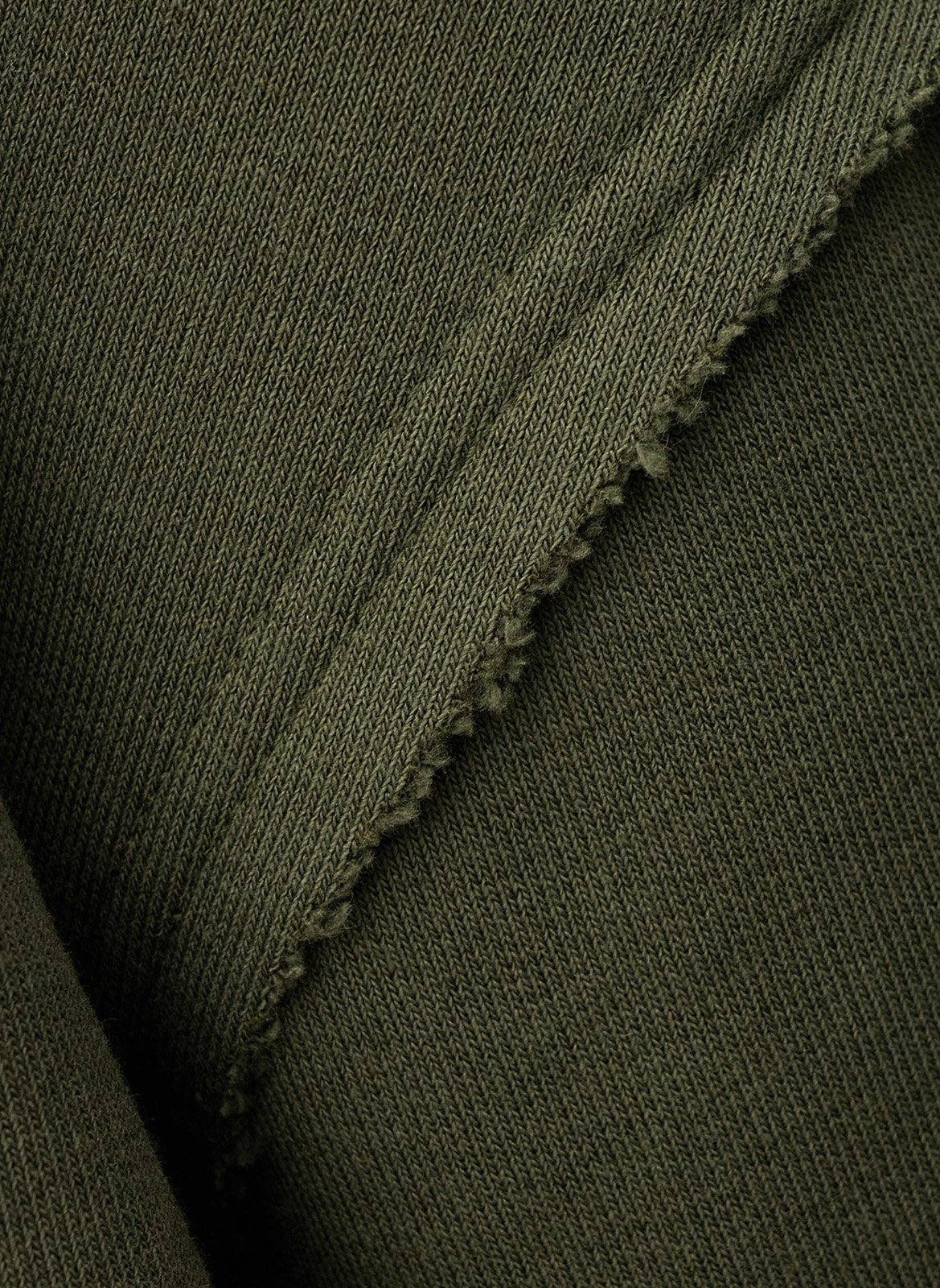 Sweat court à capuche sérigraphié au dos moby BA&SH Kaki