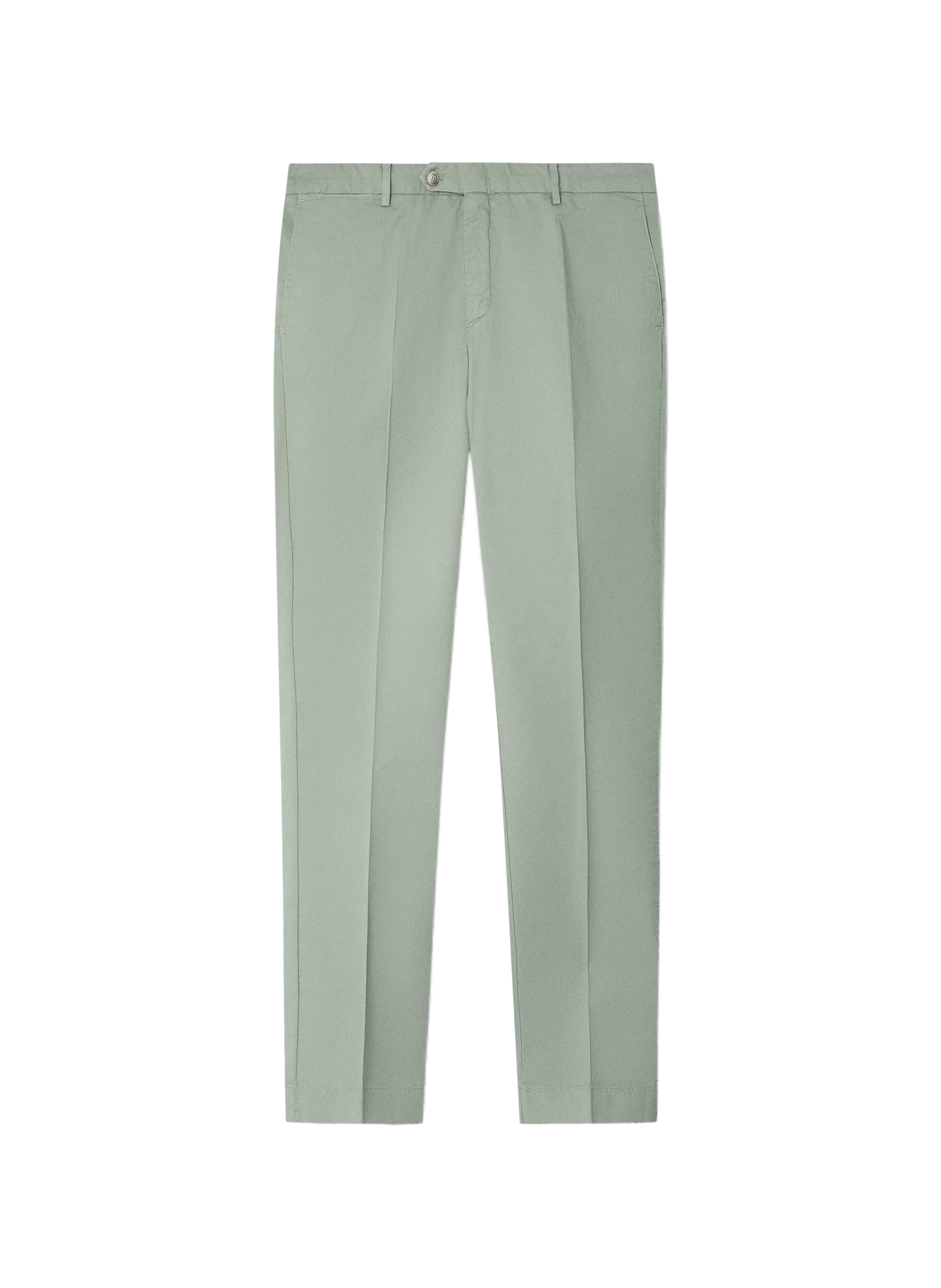 Pantalon chino slim Kensington en coton mélangé HACKETT Vert