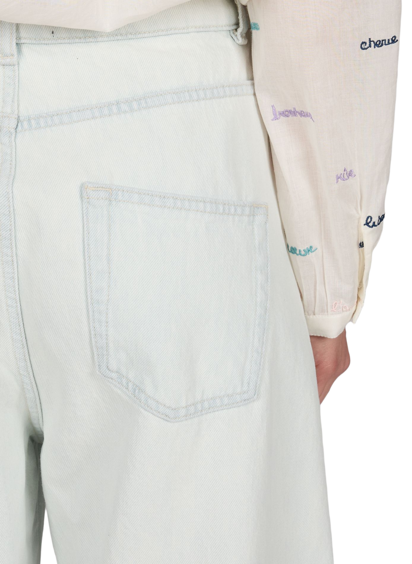 Cotton balloon jeans BERENICE Blue